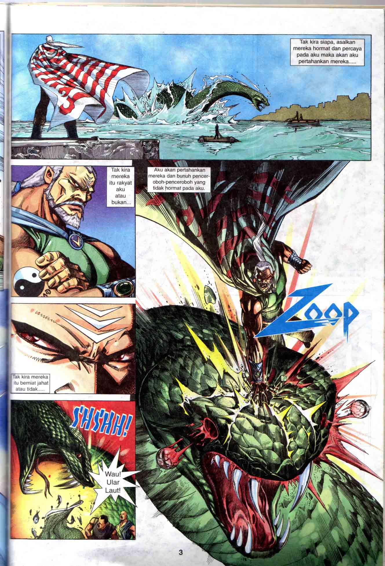 Wira Tunggal Generasi 1: Chapter 07 - Page 4