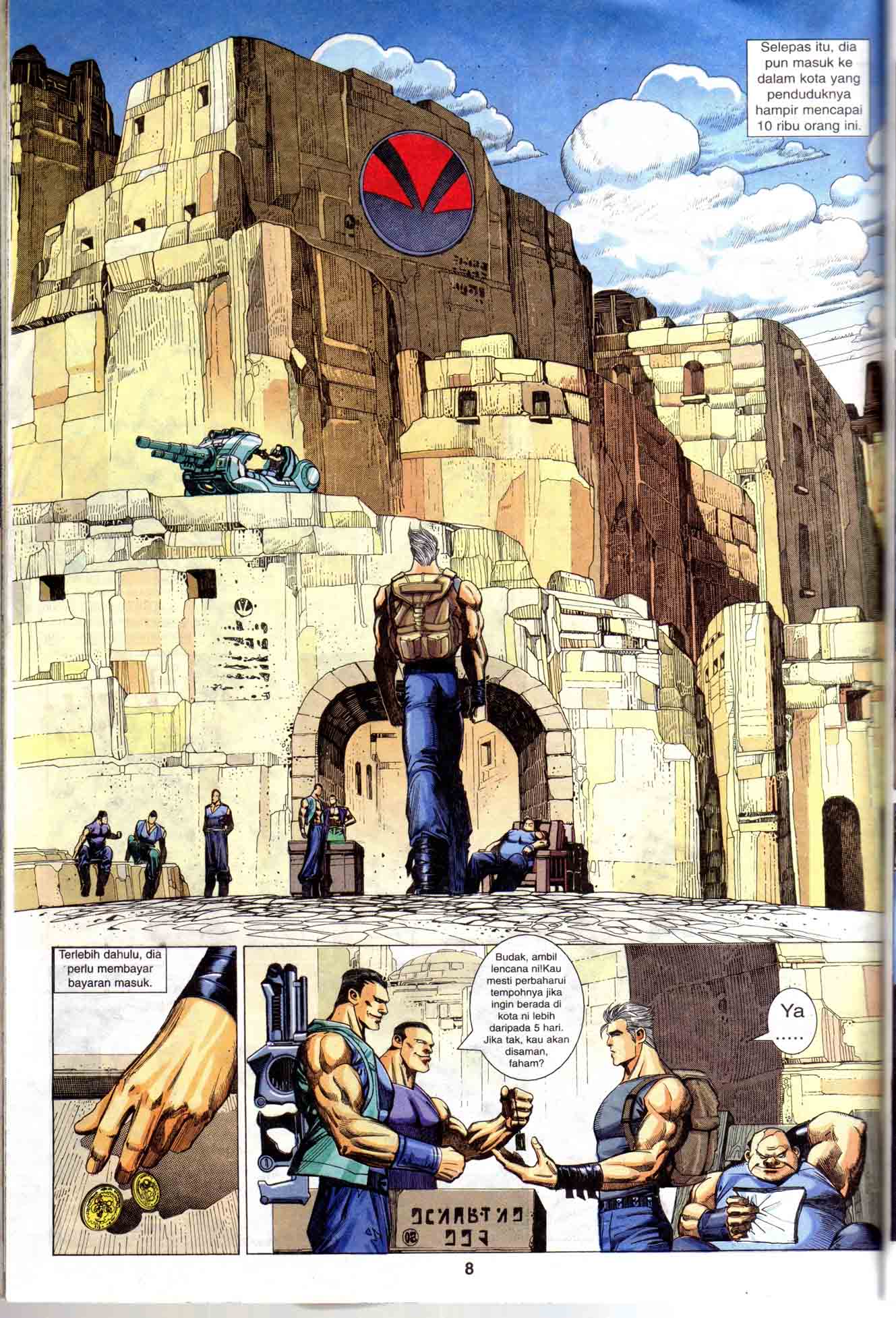 Wira Tunggal Generasi 1: Chapter 07 - Page 8