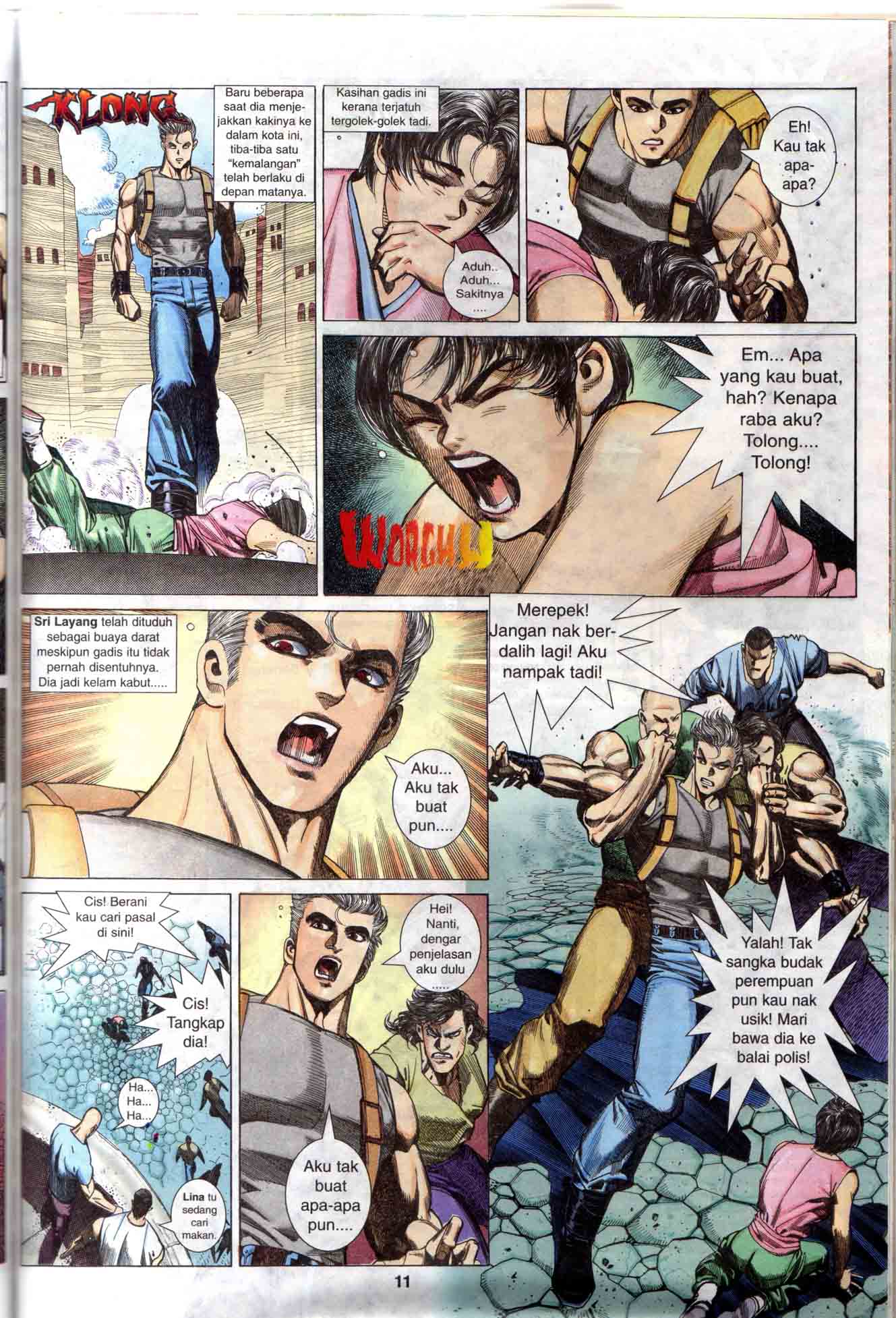 Wira Tunggal Generasi 1: Chapter 07 - Page 11