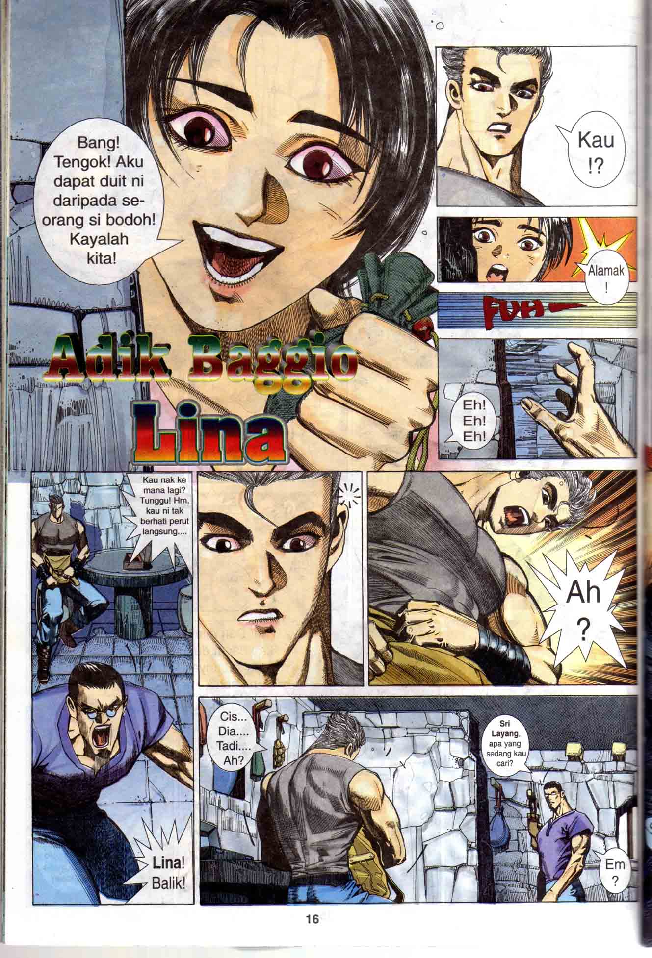 Wira Tunggal Generasi 1: Chapter 07 - Page 16