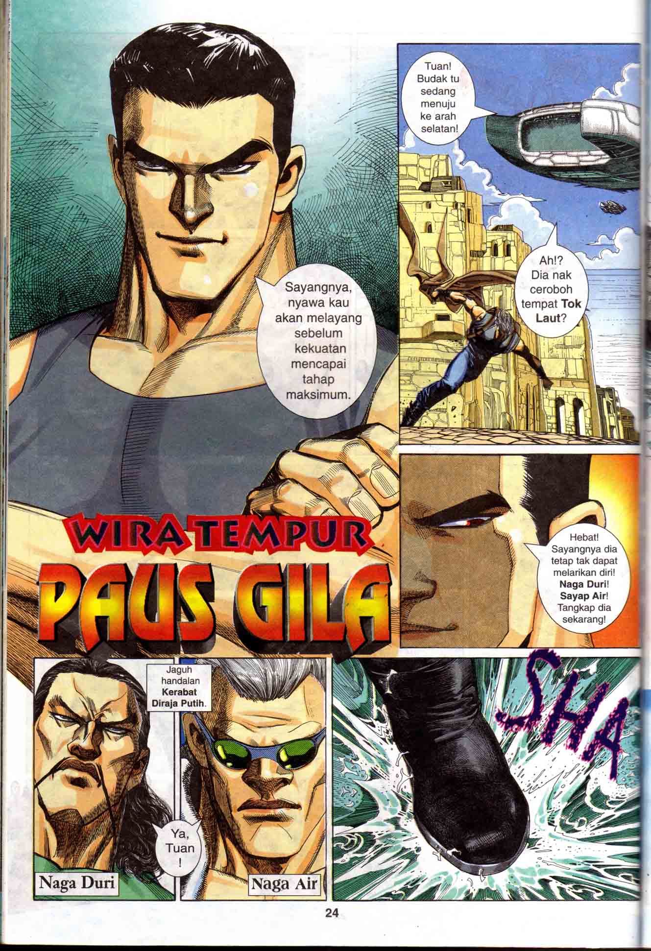 Wira Tunggal Generasi 1: Chapter 07 - Page 24