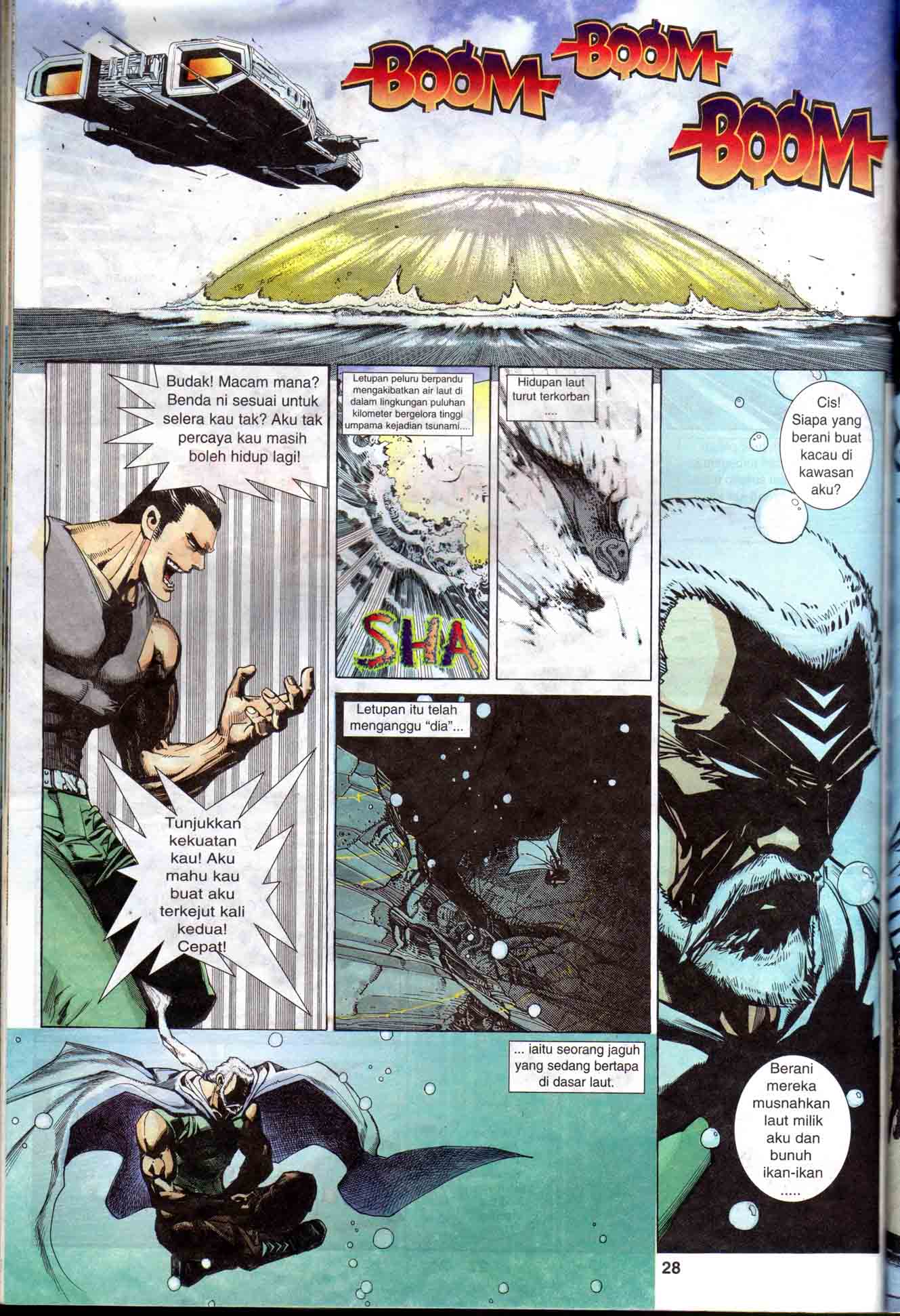 Wira Tunggal Generasi 1: Chapter 07 - Page 28