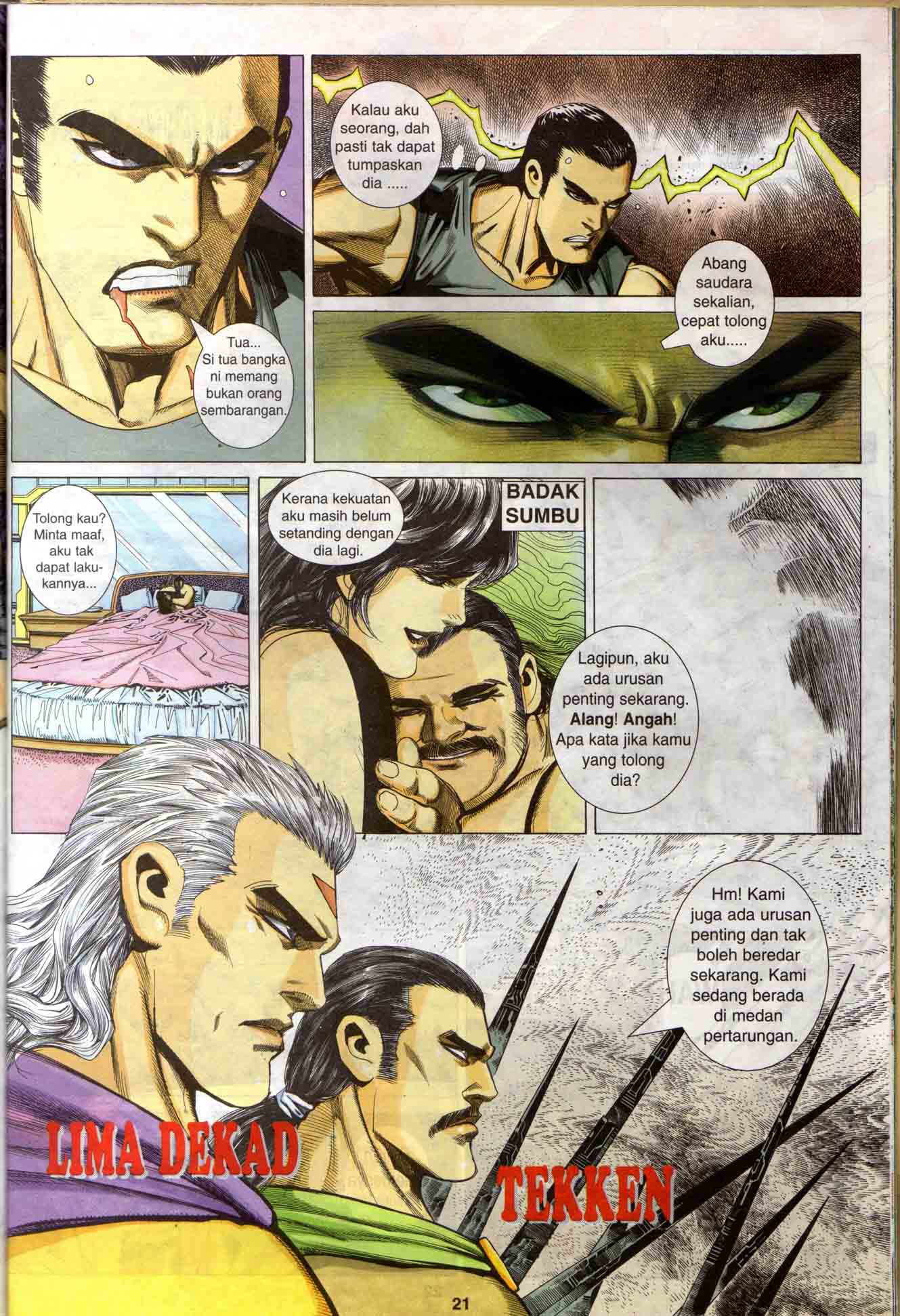 Wira Tunggal Generasi 1: Chapter 08 - Page 21