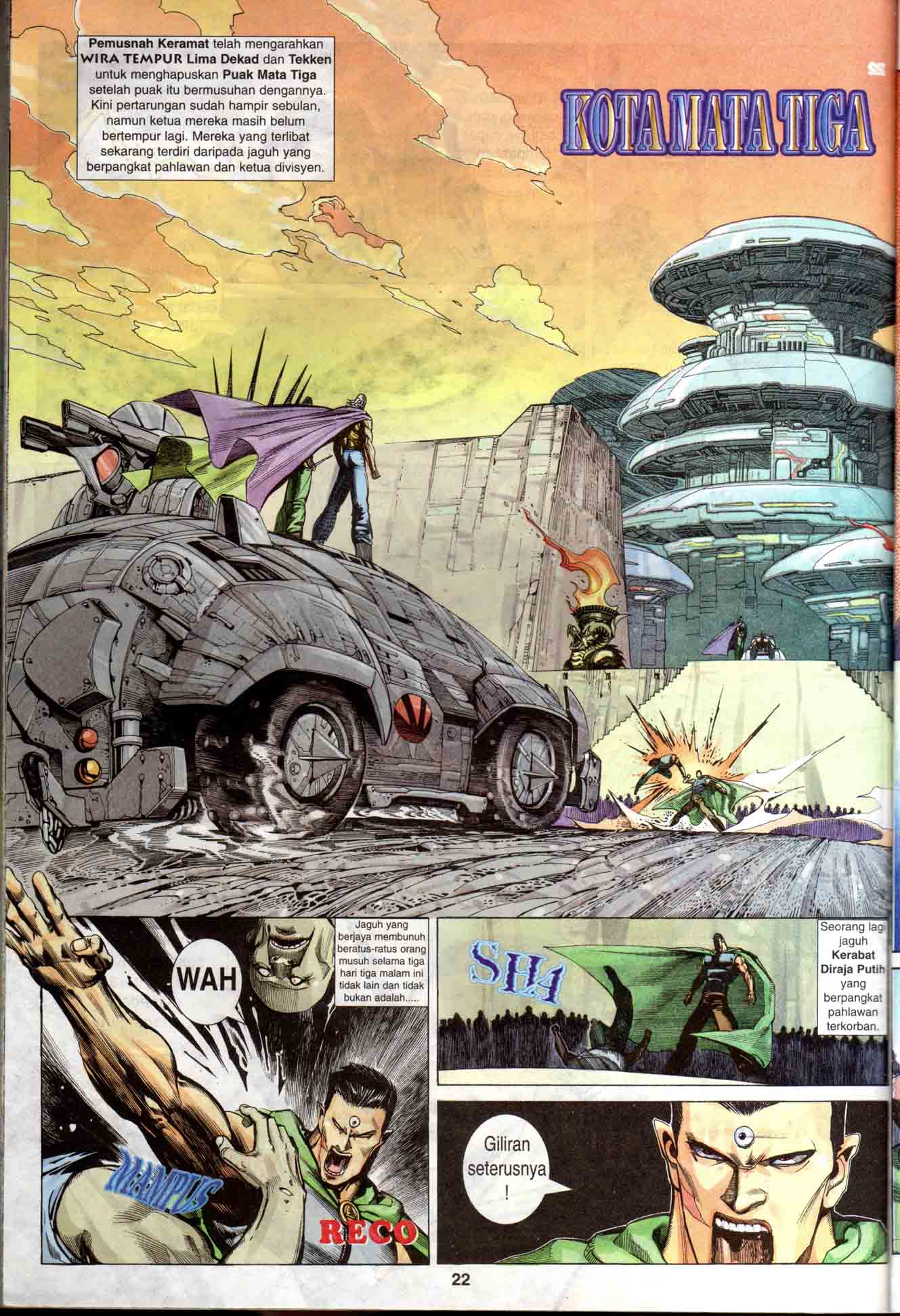 Wira Tunggal Generasi 1: Chapter 08 - Page 22