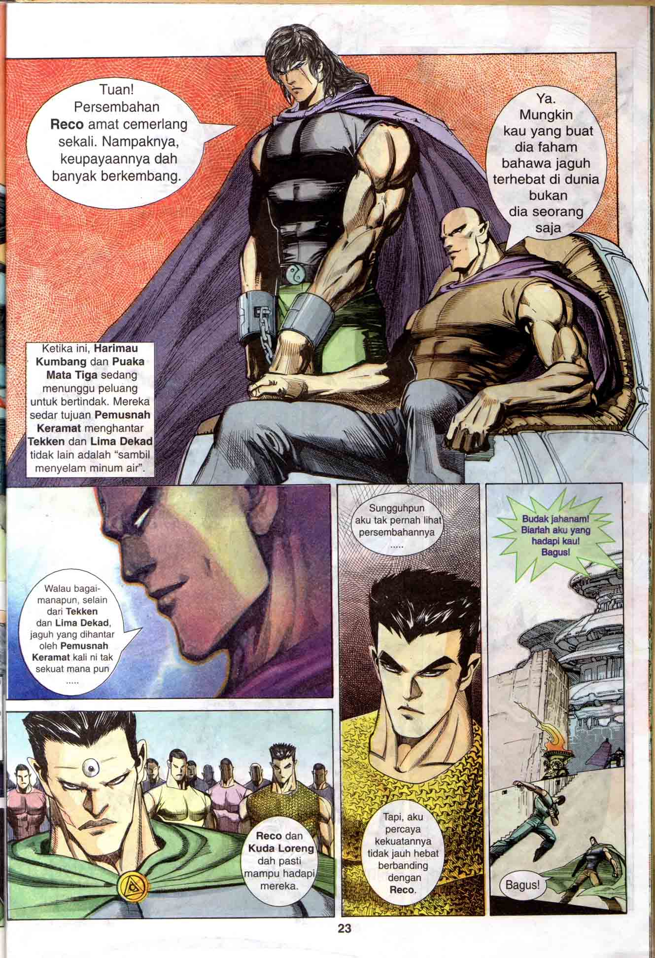 Wira Tunggal Generasi 1: Chapter 08 - Page 23