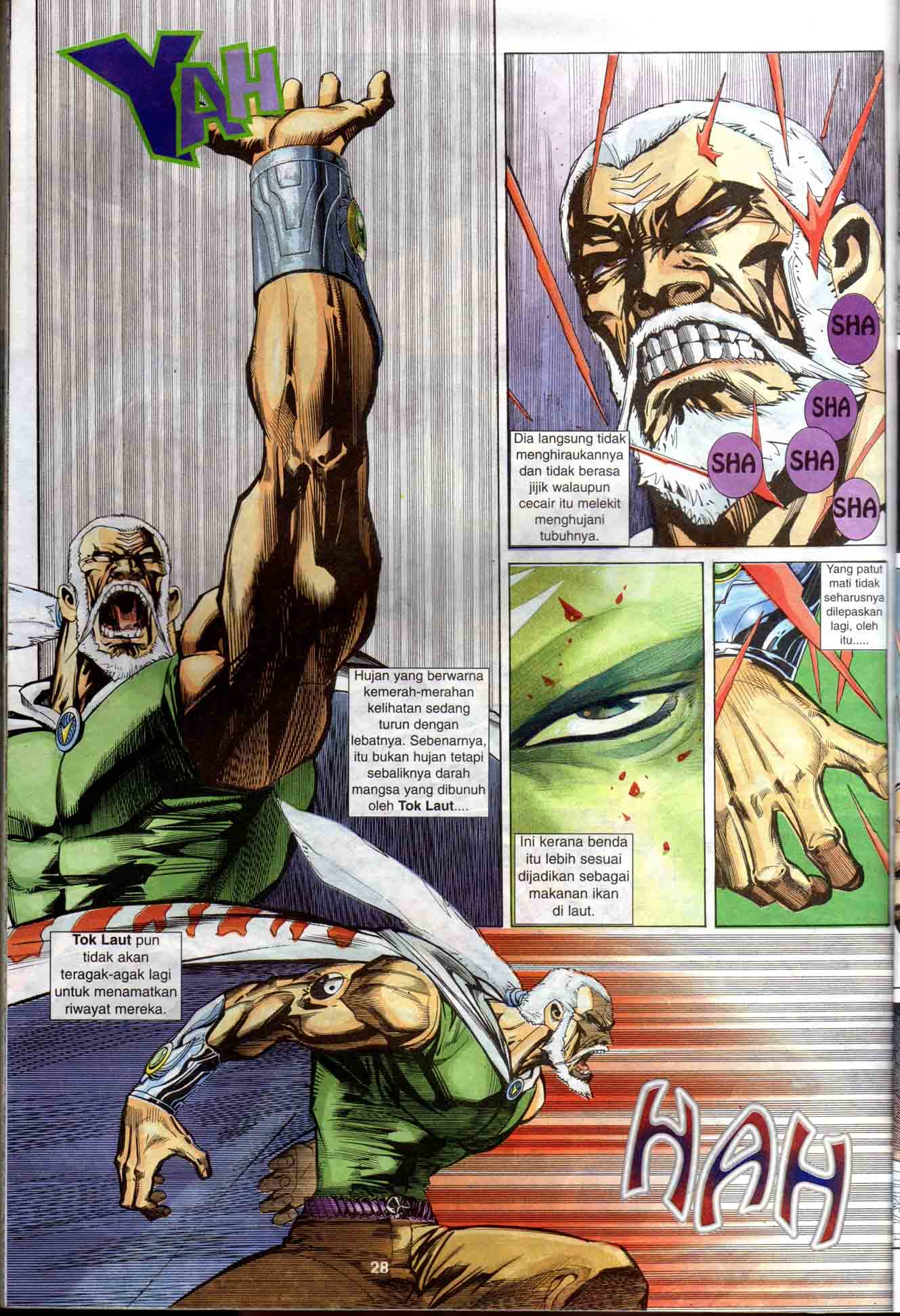 Wira Tunggal Generasi 1: Chapter 08 - Page 28