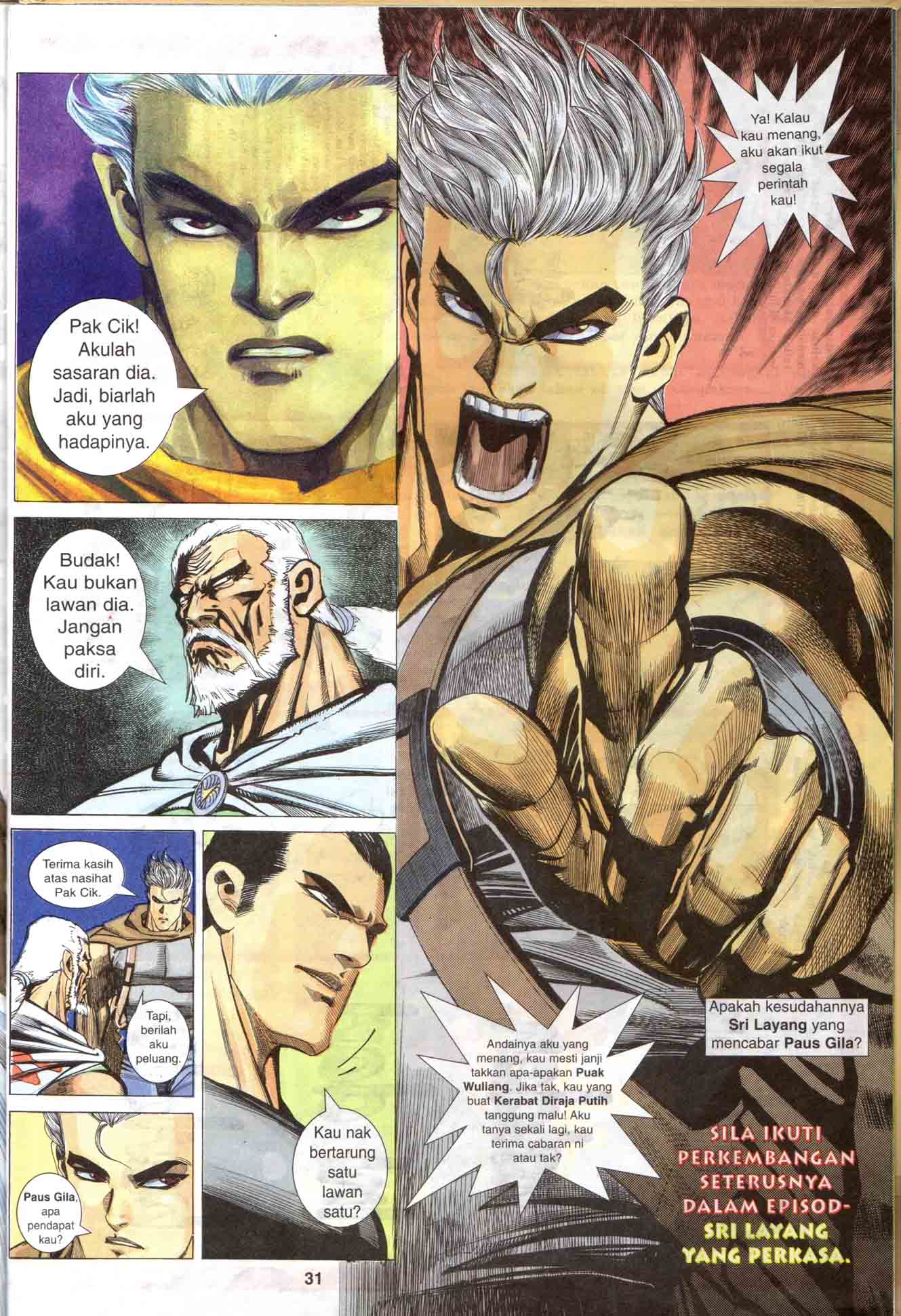 Wira Tunggal Generasi 1: Chapter 08 - Page 31