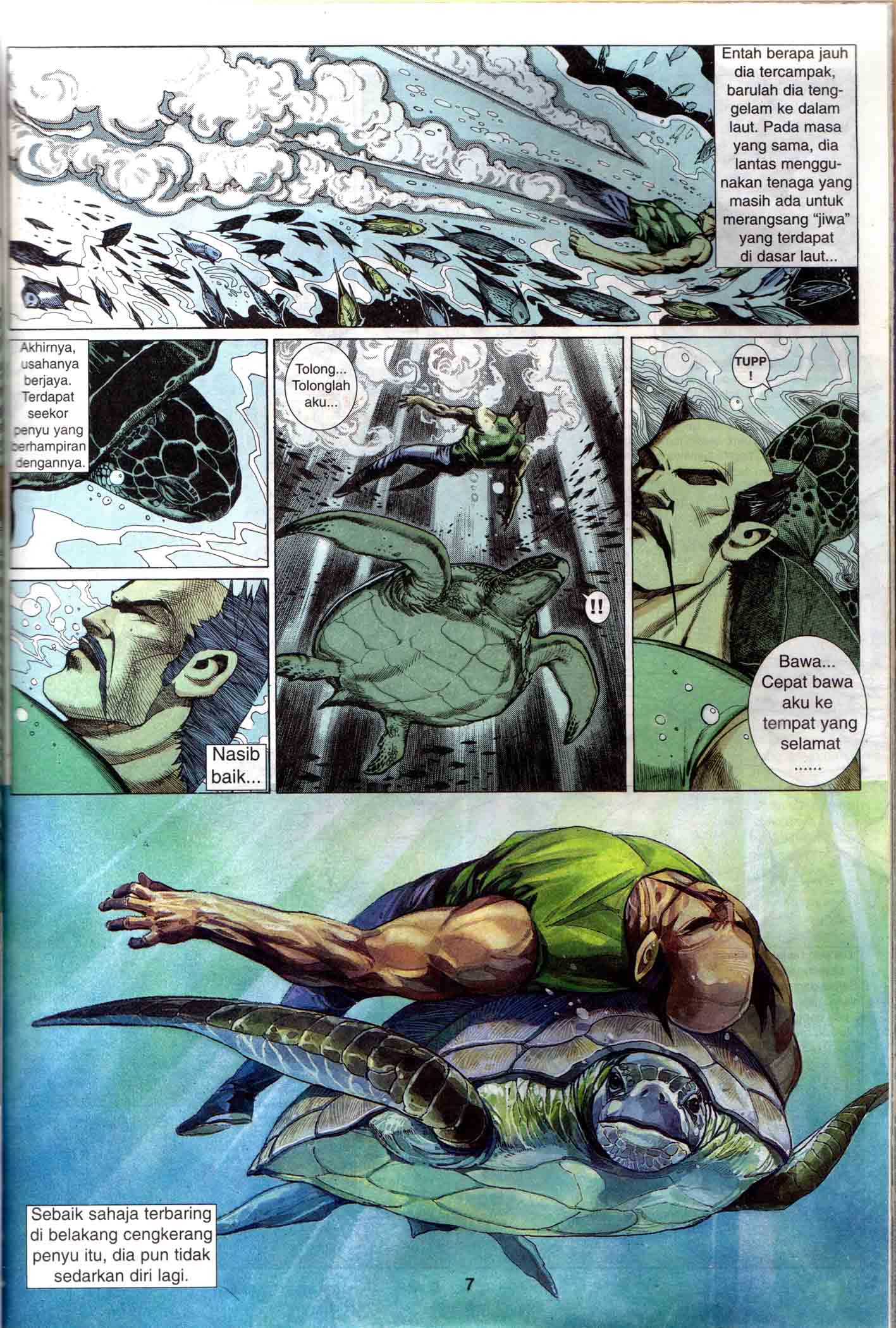 Wira Tunggal Generasi 1: Chapter 10 - Page 7