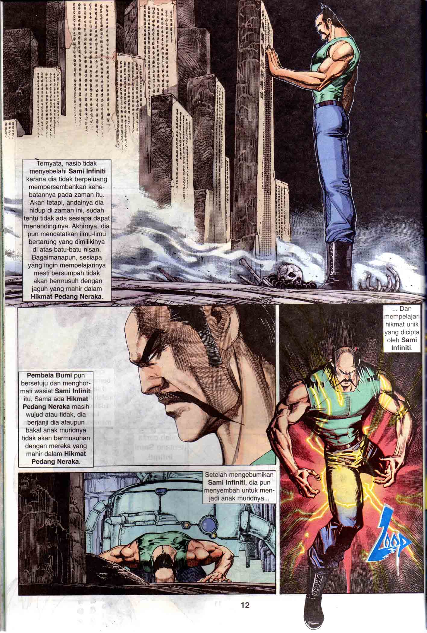 Wira Tunggal Generasi 1: Chapter 10 - Page 12