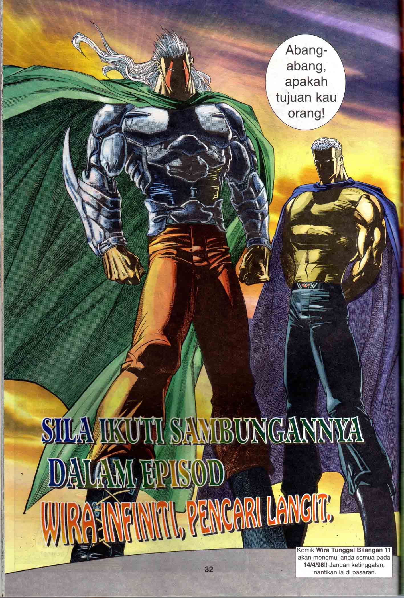 Wira Tunggal Generasi 1: Chapter 10 - Page 32