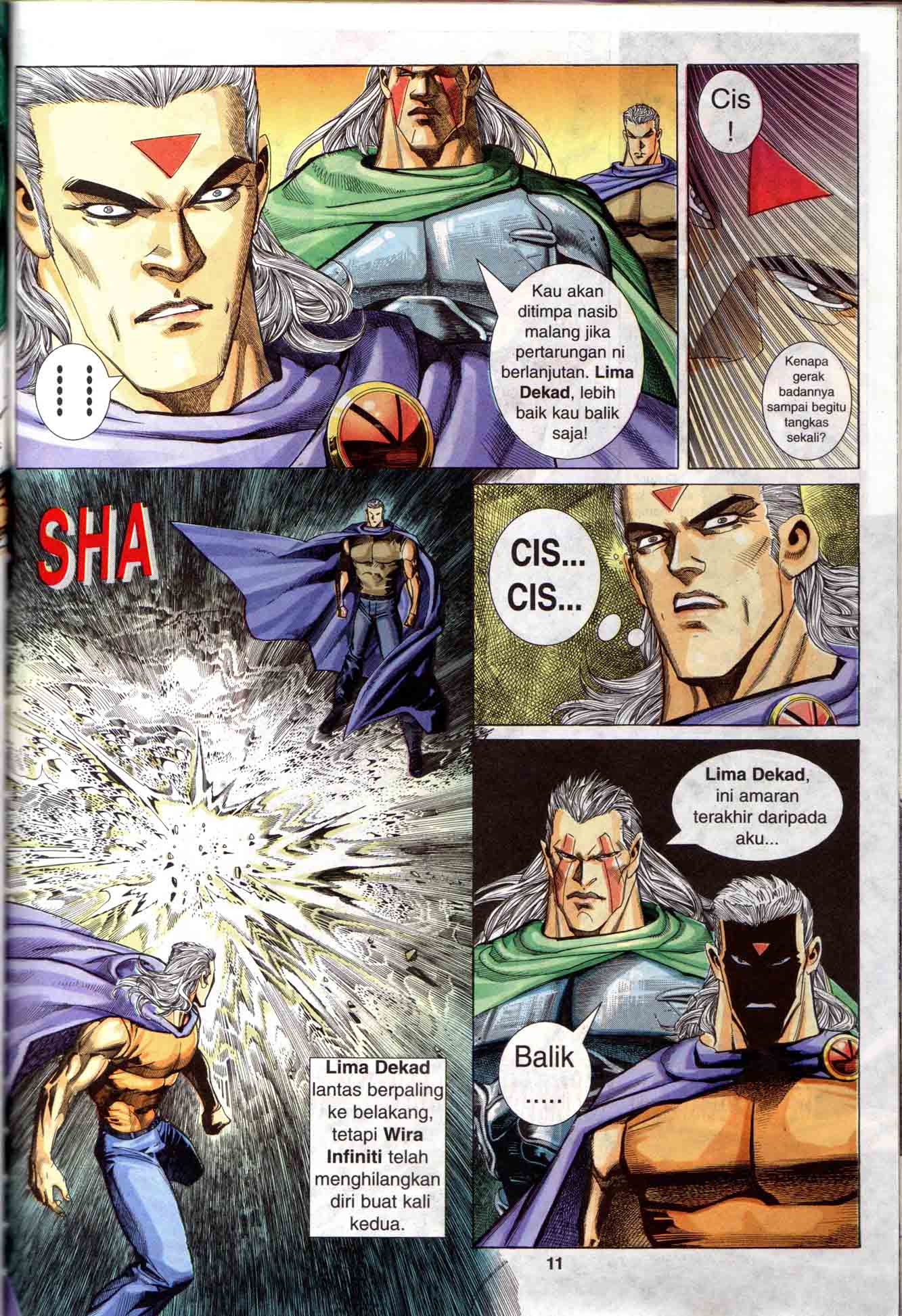 Wira Tunggal Generasi 1: Chapter 11 - Page 11