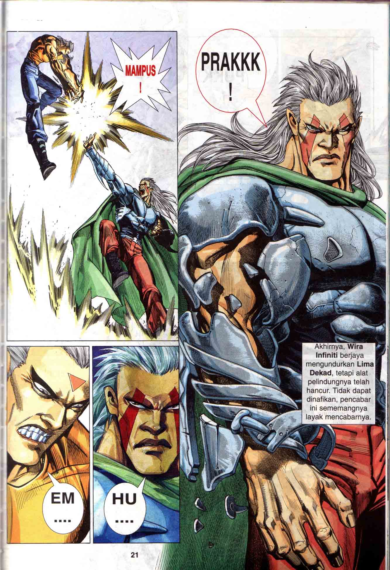 Wira Tunggal Generasi 1: Chapter 11 - Page 21