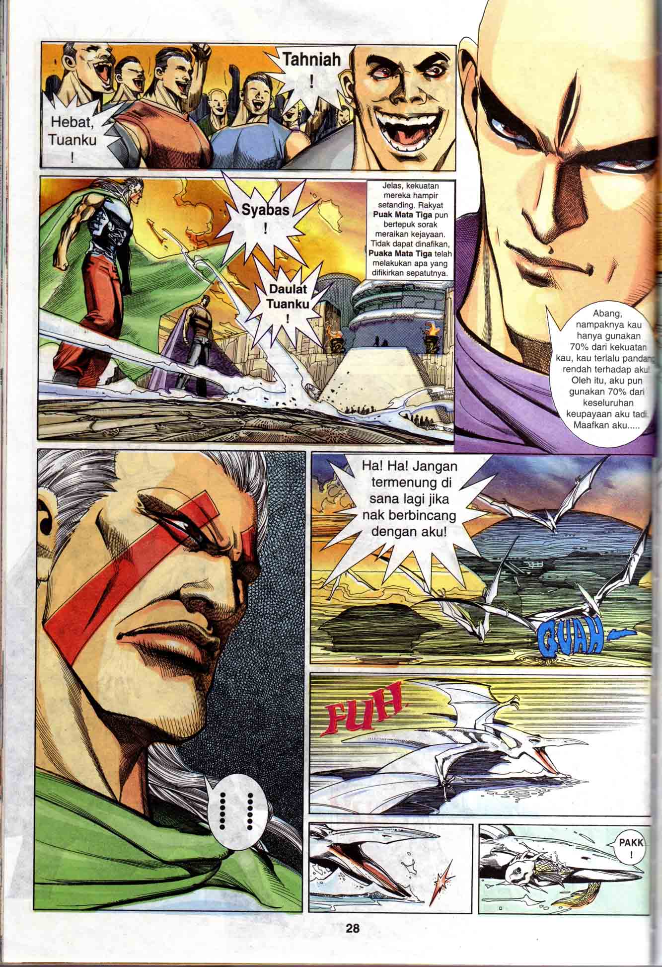 Wira Tunggal Generasi 1: Chapter 11 - Page 28