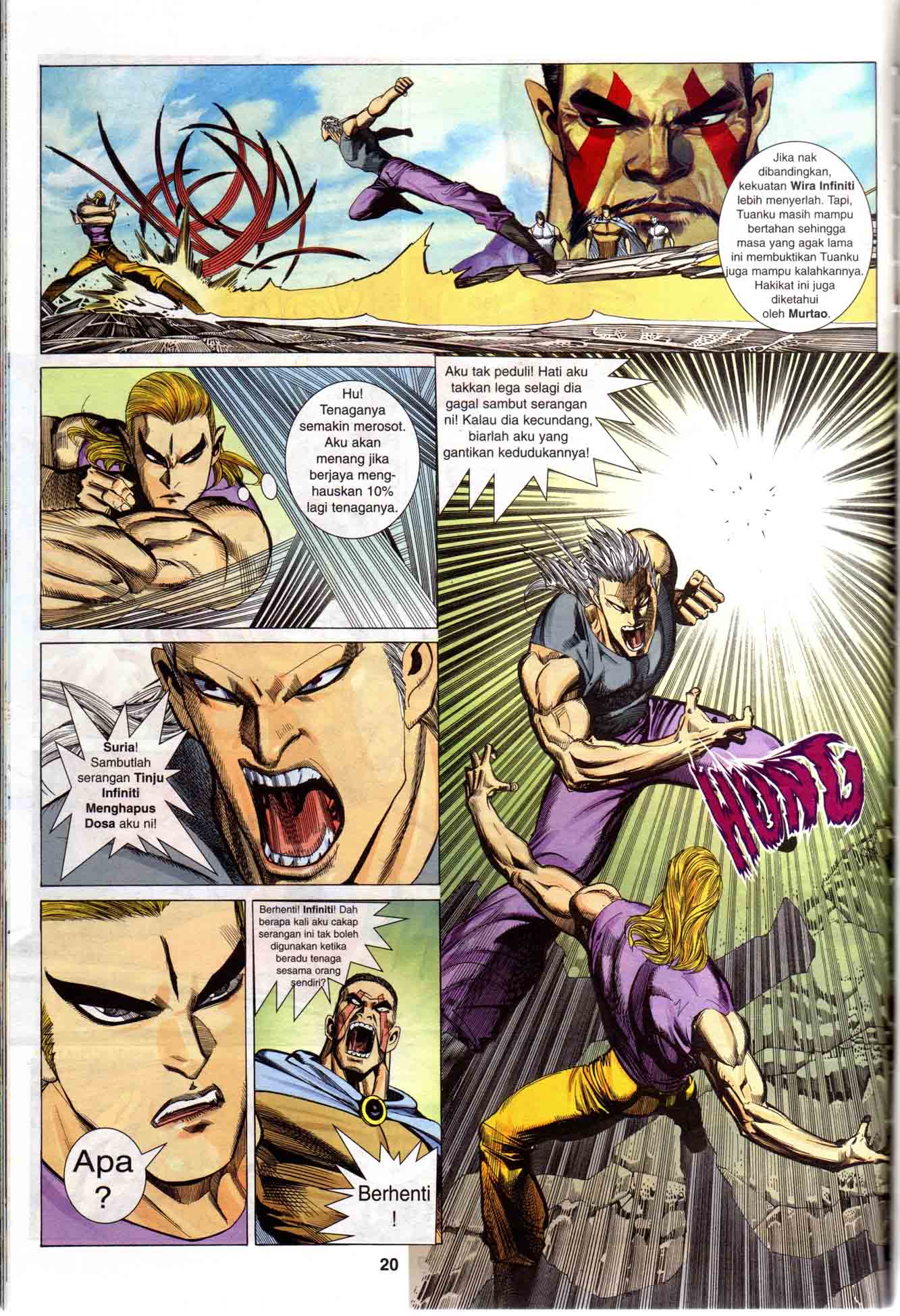 Wira Tunggal Generasi 1: Chapter 12 - Page 21