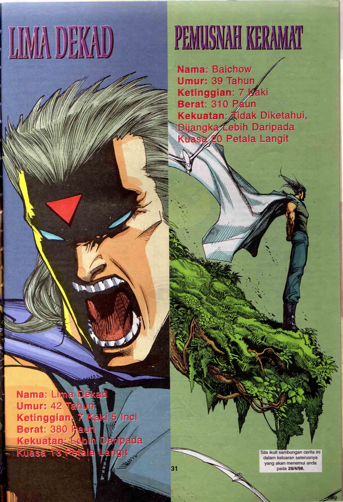 Wira Tunggal Generasi 1: Chapter 12 - Page 32