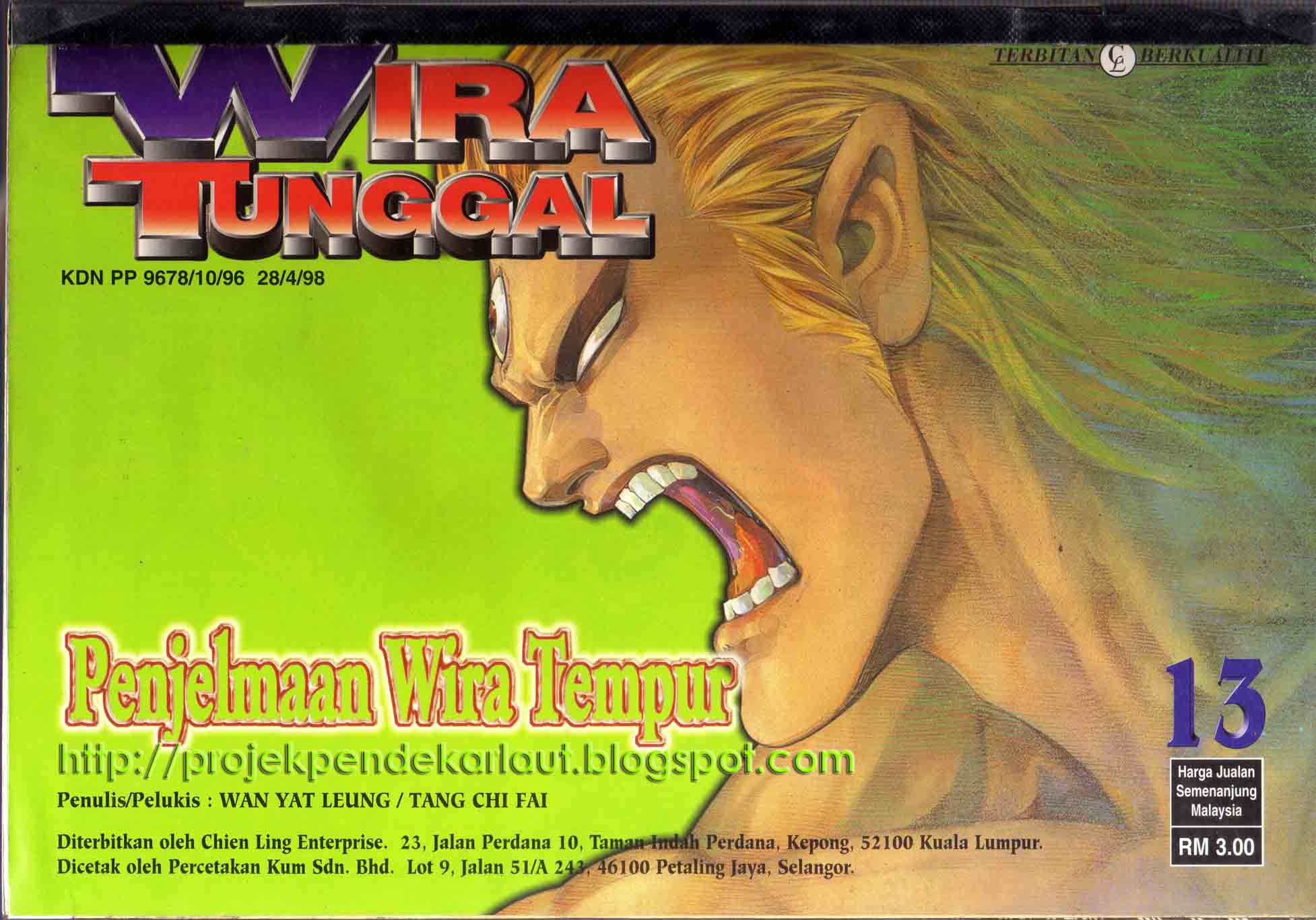 Wira Tunggal Generasi 1: Chapter 13 - Page 2