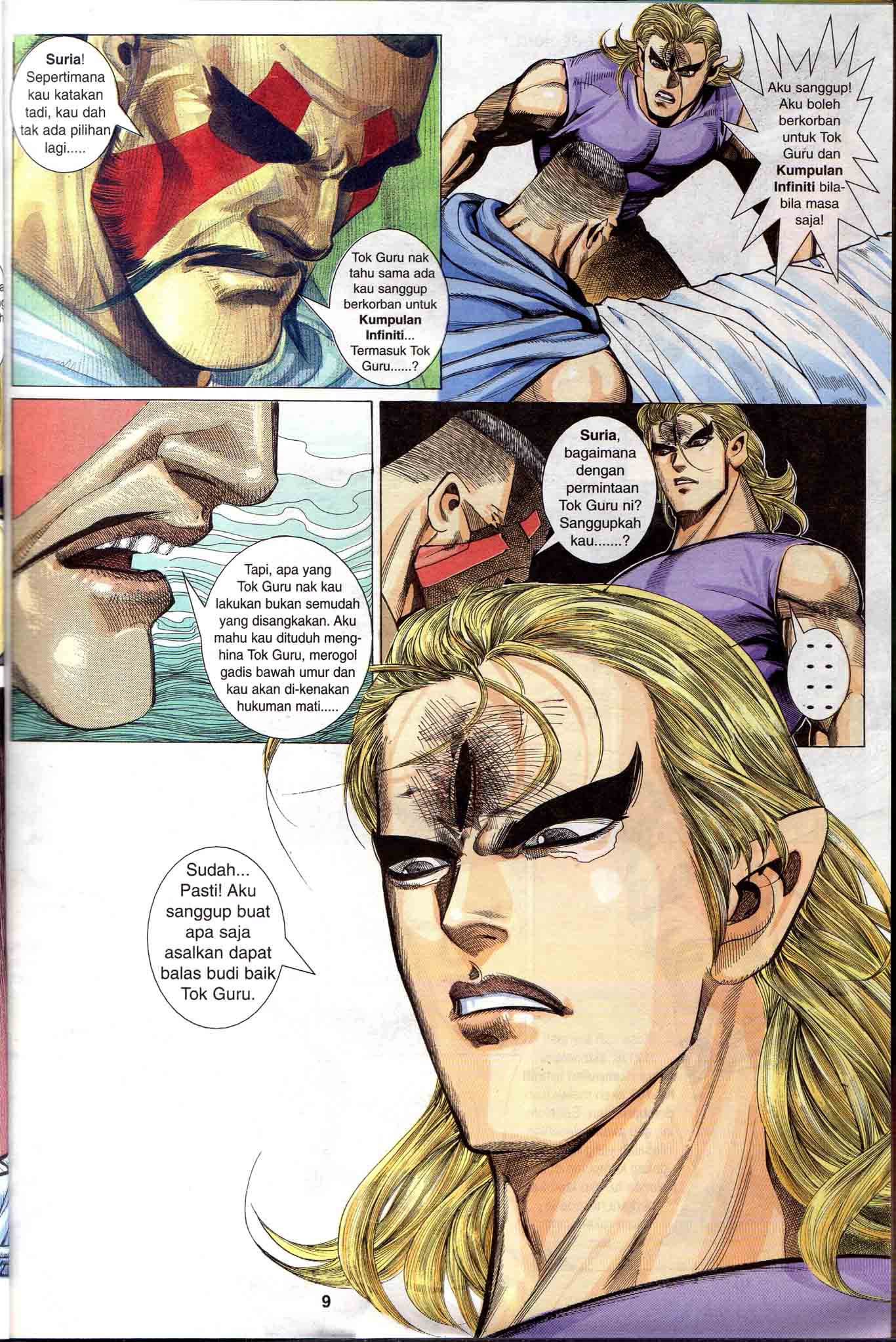 Wira Tunggal Generasi 1: Chapter 13 - Page 9