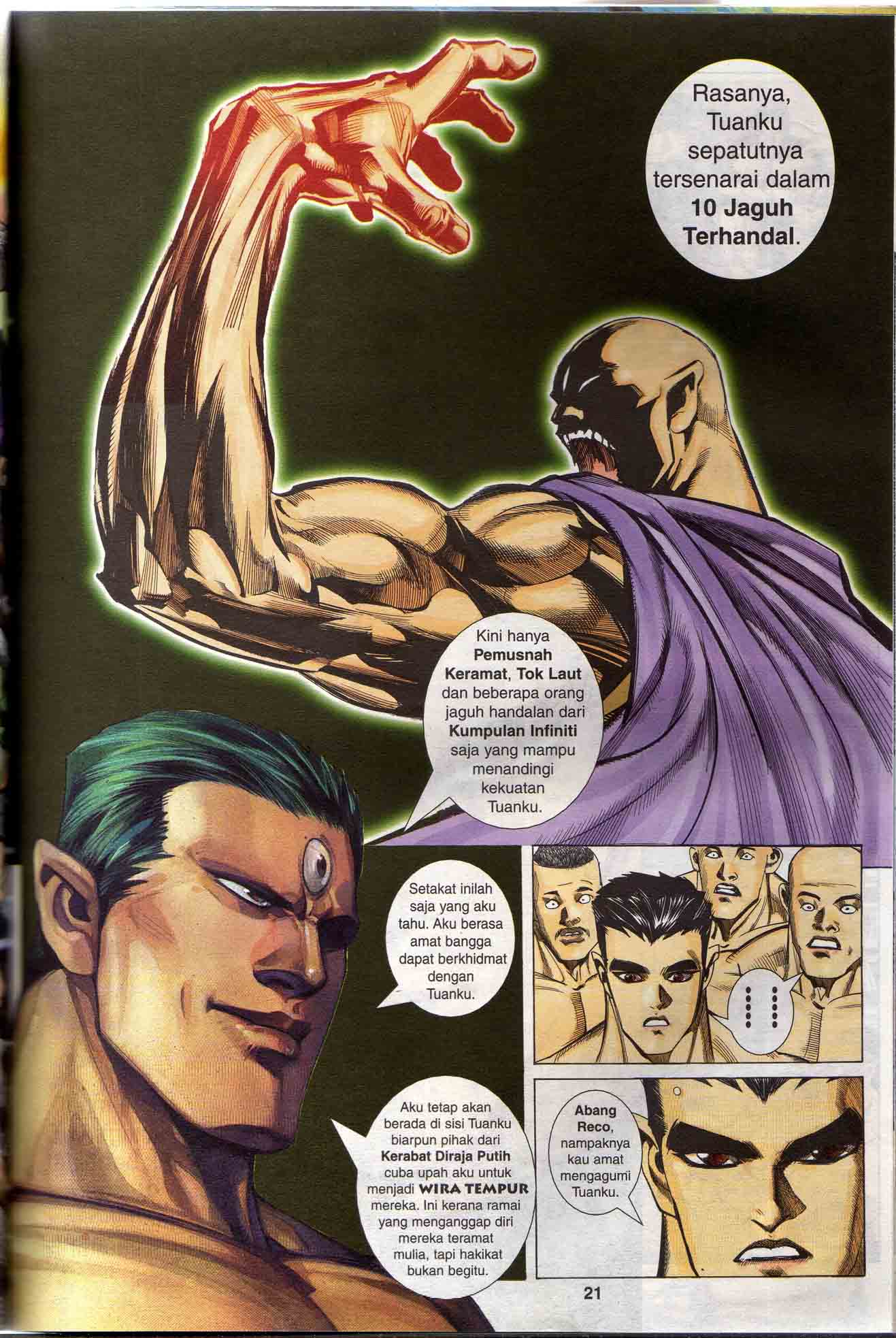 Wira Tunggal Generasi 1: Chapter 14 - Page 21