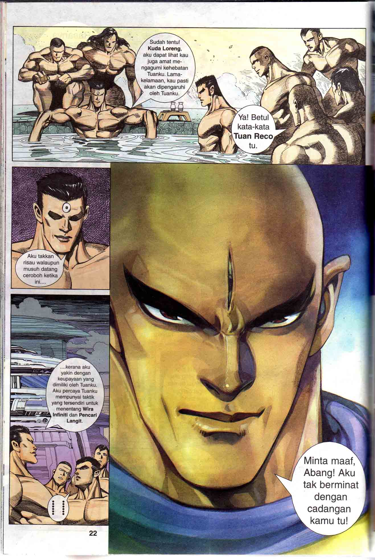 Wira Tunggal Generasi 1: Chapter 14 - Page 22