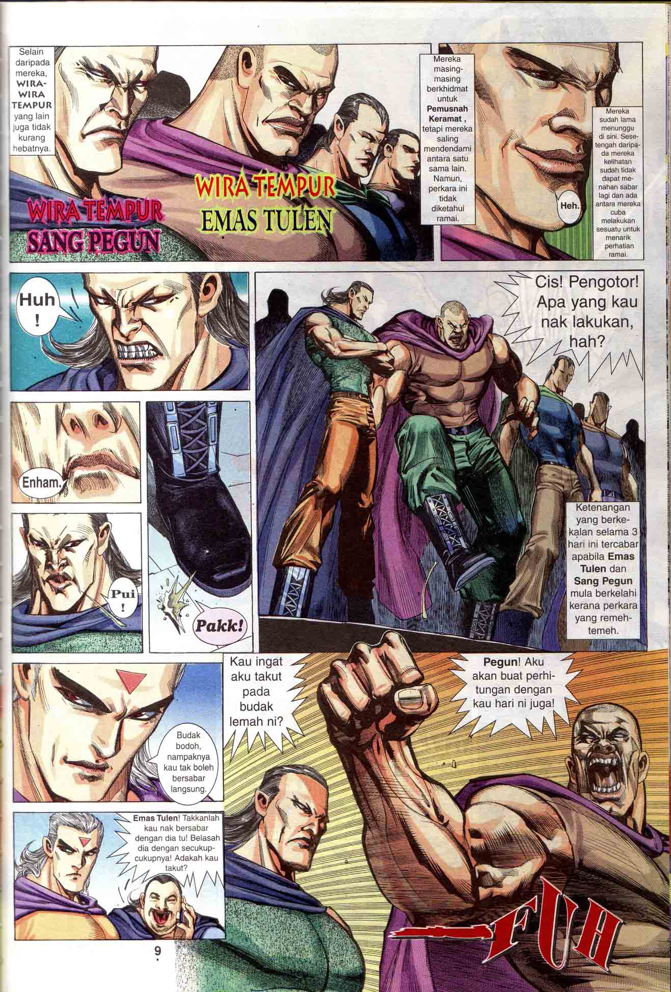 Wira Tunggal Generasi 1: Chapter 15 - Page 9