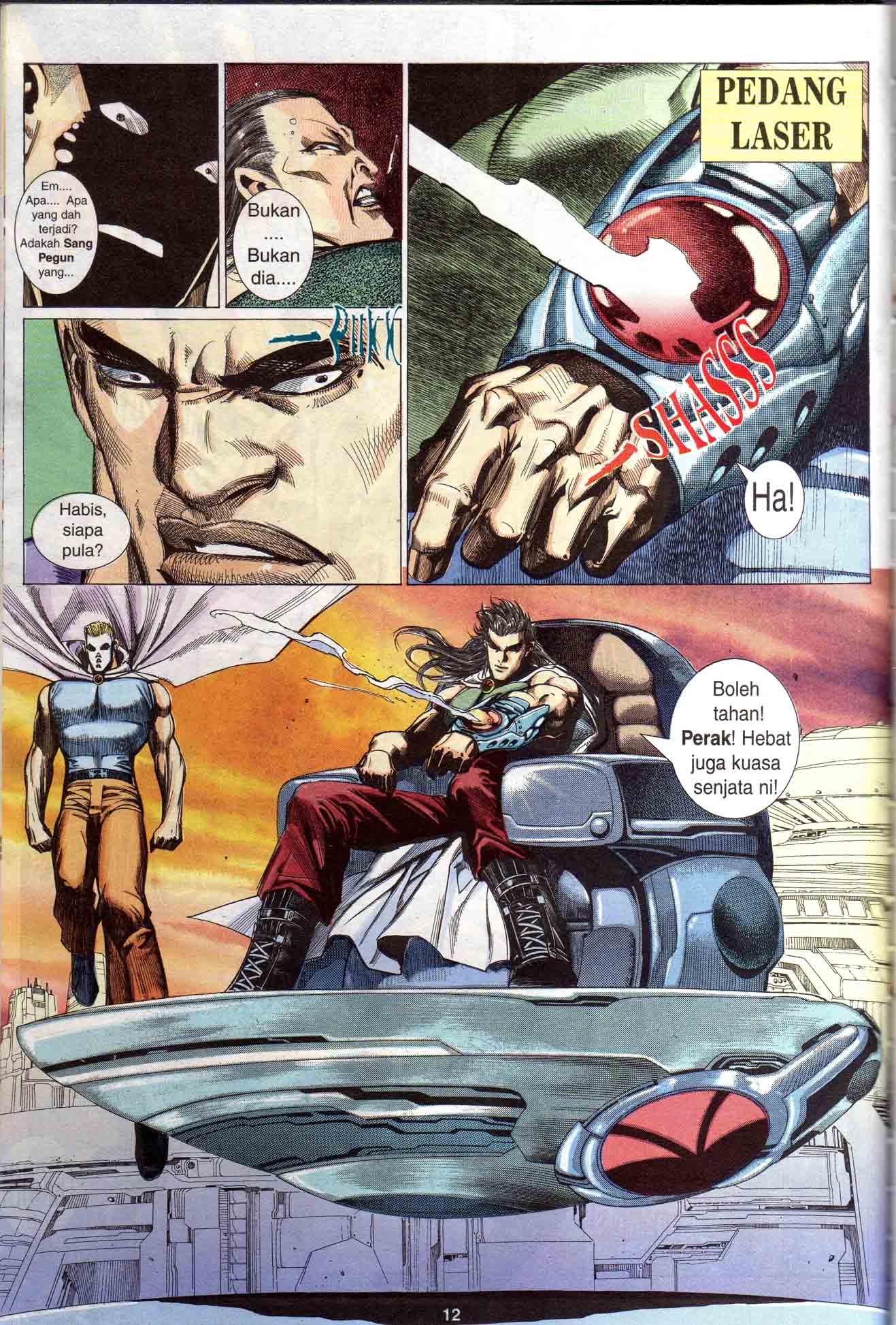 Wira Tunggal Generasi 1: Chapter 15 - Page 12