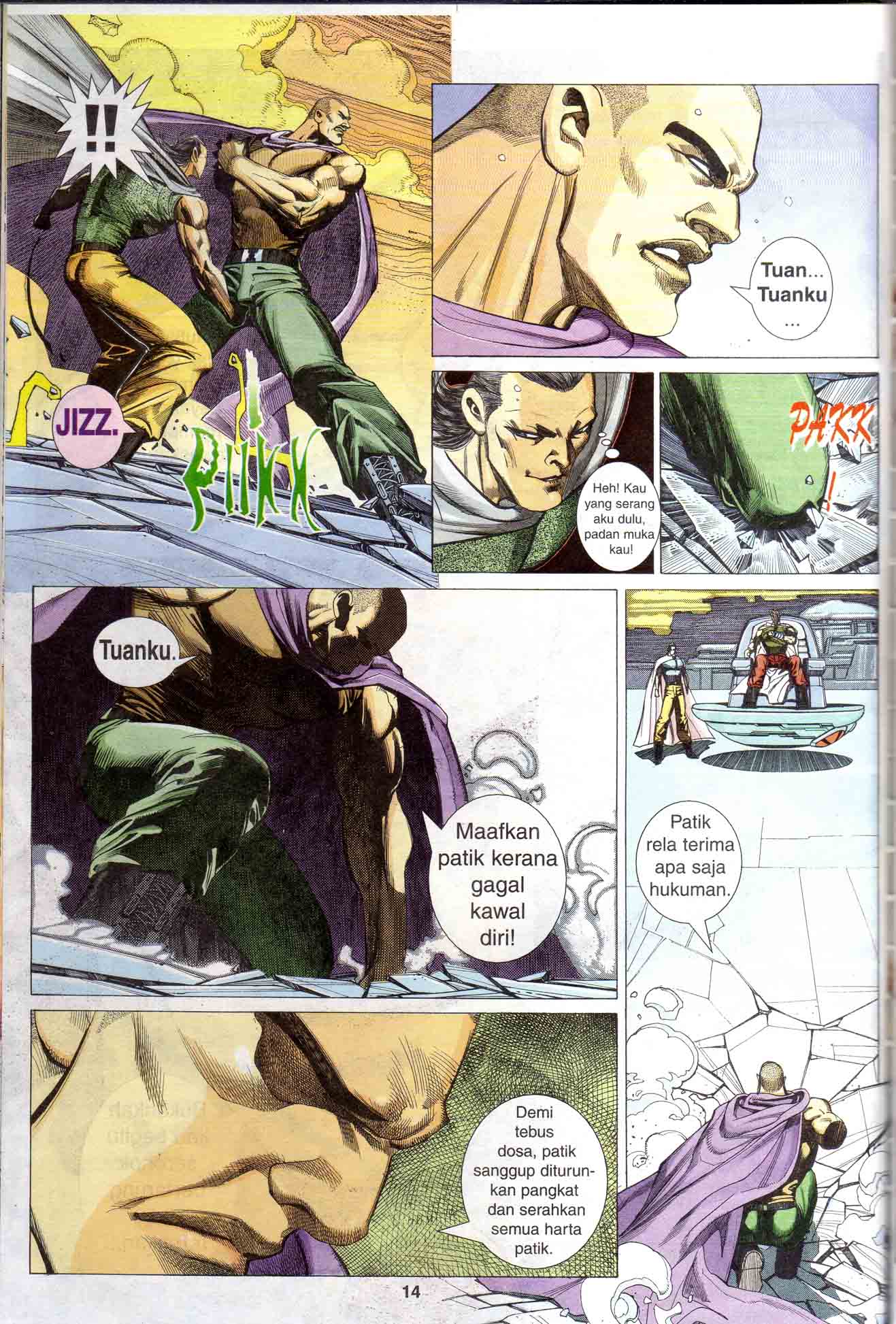 Wira Tunggal Generasi 1: Chapter 15 - Page 14