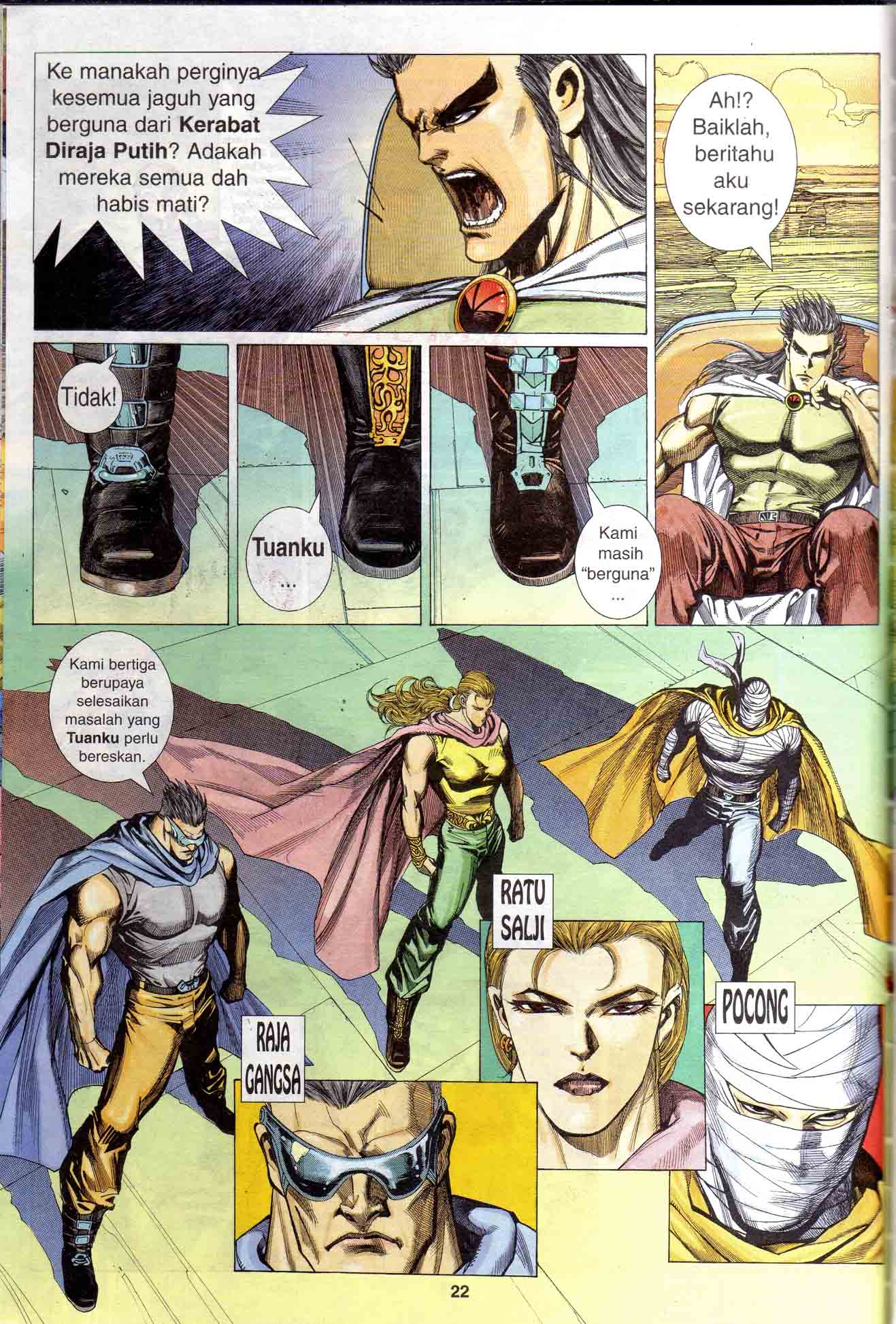 Wira Tunggal Generasi 1: Chapter 15 - Page 22