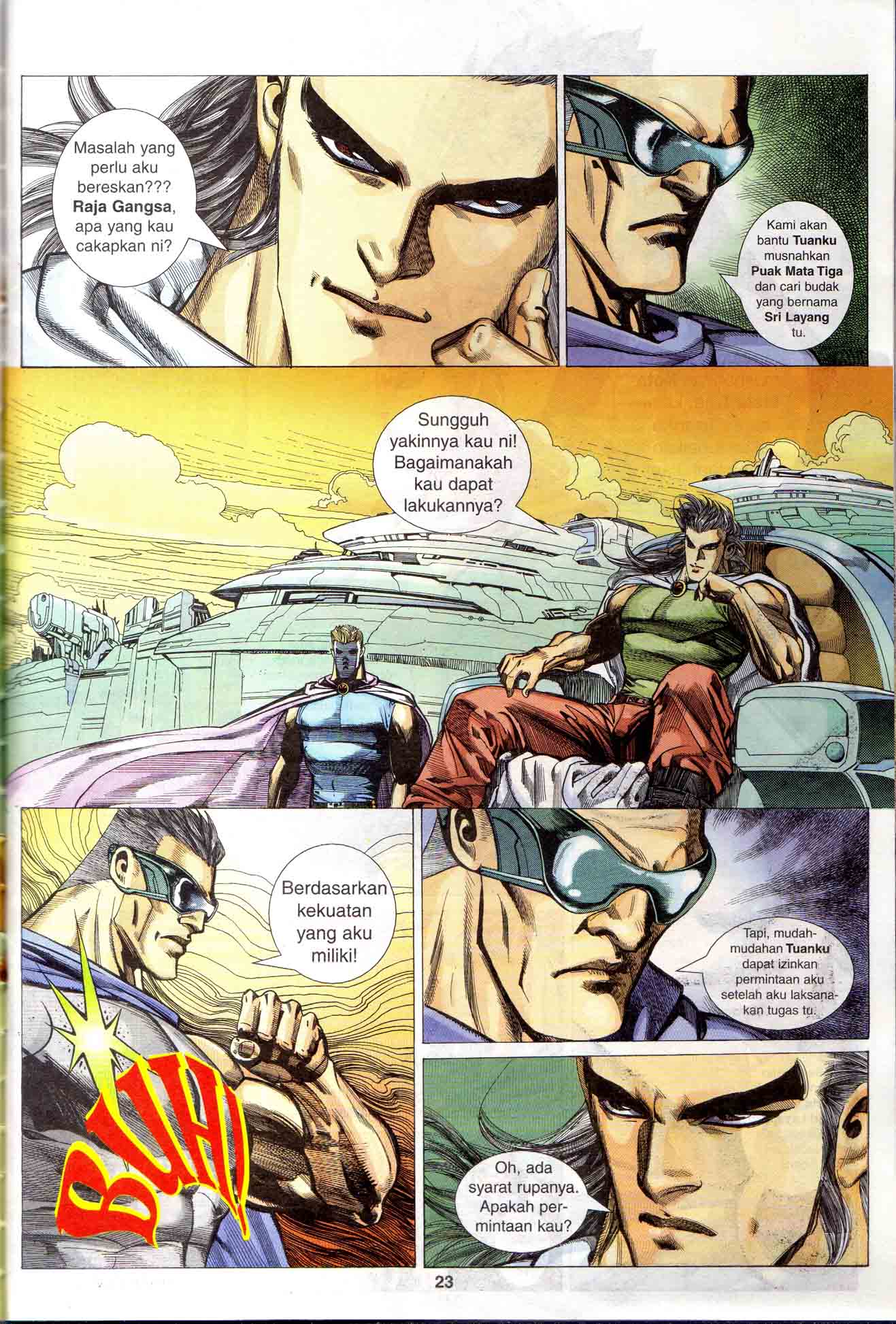 Wira Tunggal Generasi 1: Chapter 15 - Page 23