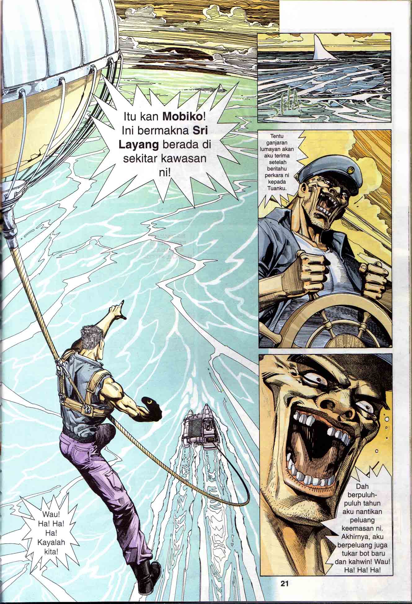 Wira Tunggal Generasi 1: Chapter 16 - Page 21