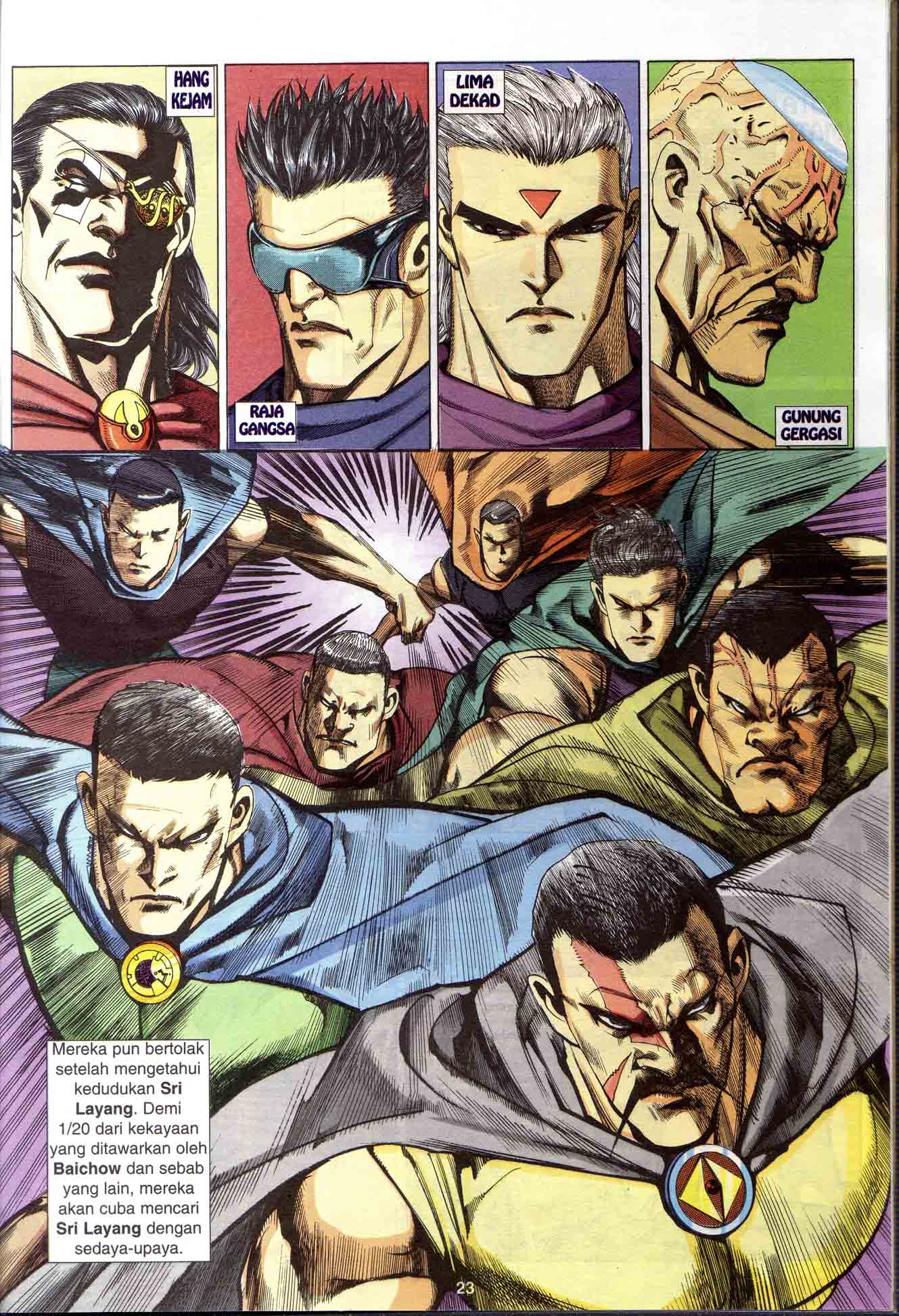 Wira Tunggal Generasi 1: Chapter 16 - Page 23