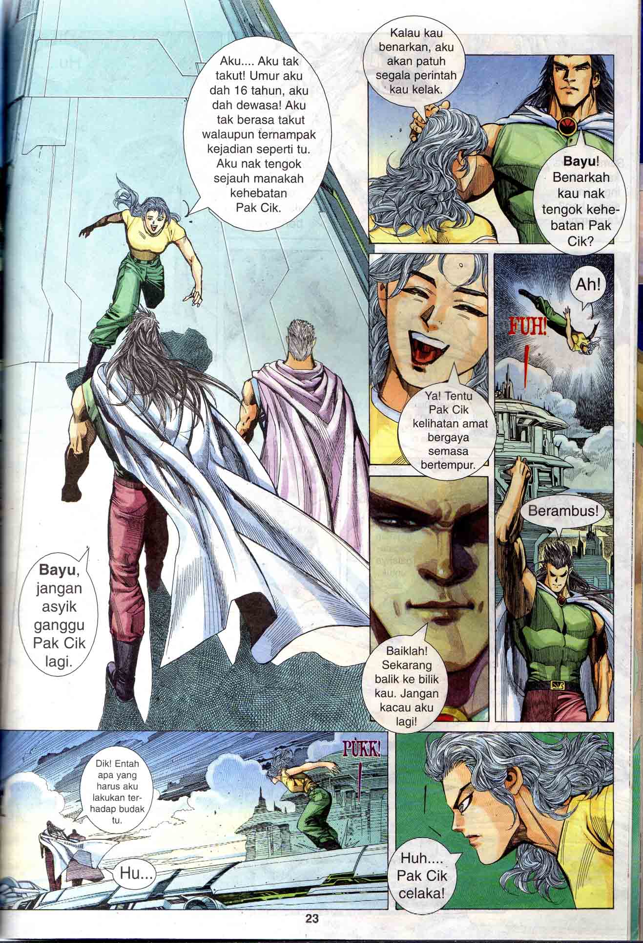 Wira Tunggal Generasi 1: Chapter 18 - Page 23