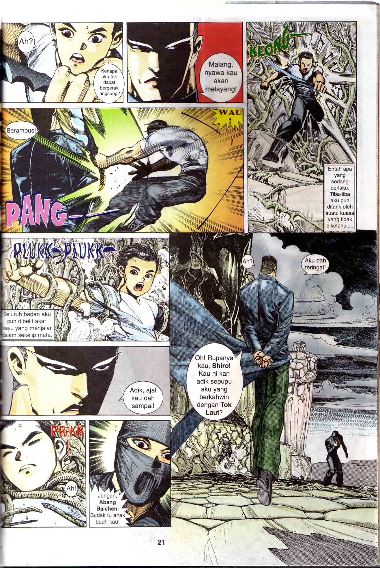 Wira Tunggal Generasi 1: Chapter 19 - Page 22