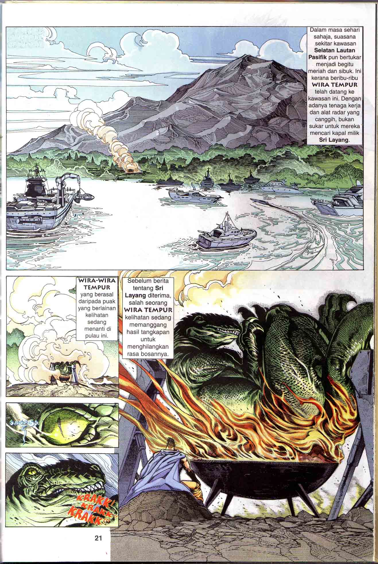 Wira Tunggal Generasi 1: Chapter 20 - Page 21