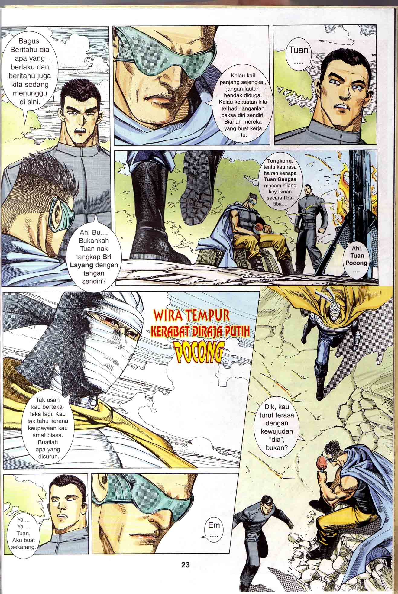 Wira Tunggal Generasi 1: Chapter 20 - Page 23