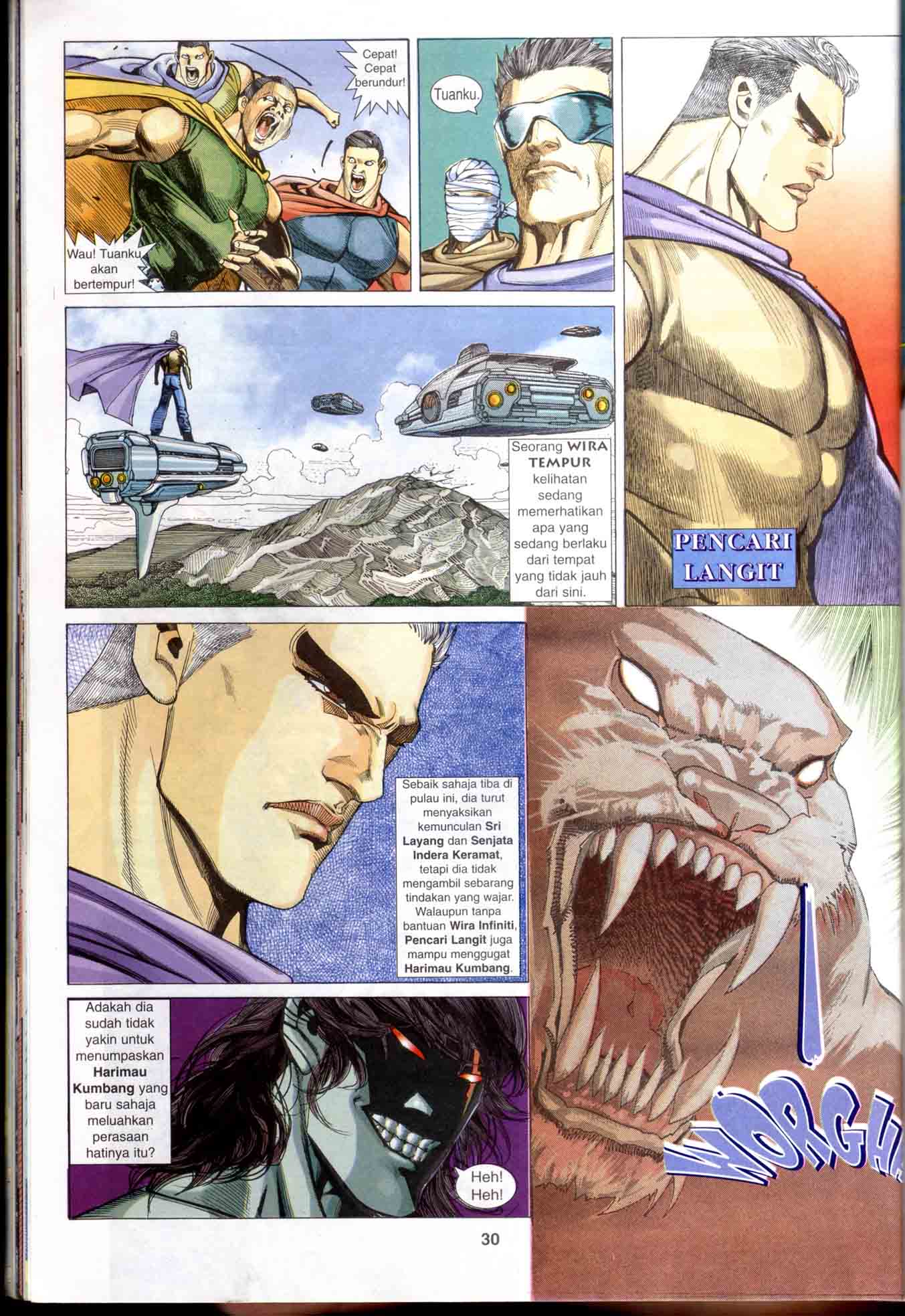 Wira Tunggal Generasi 1: Chapter 21 - Page 30