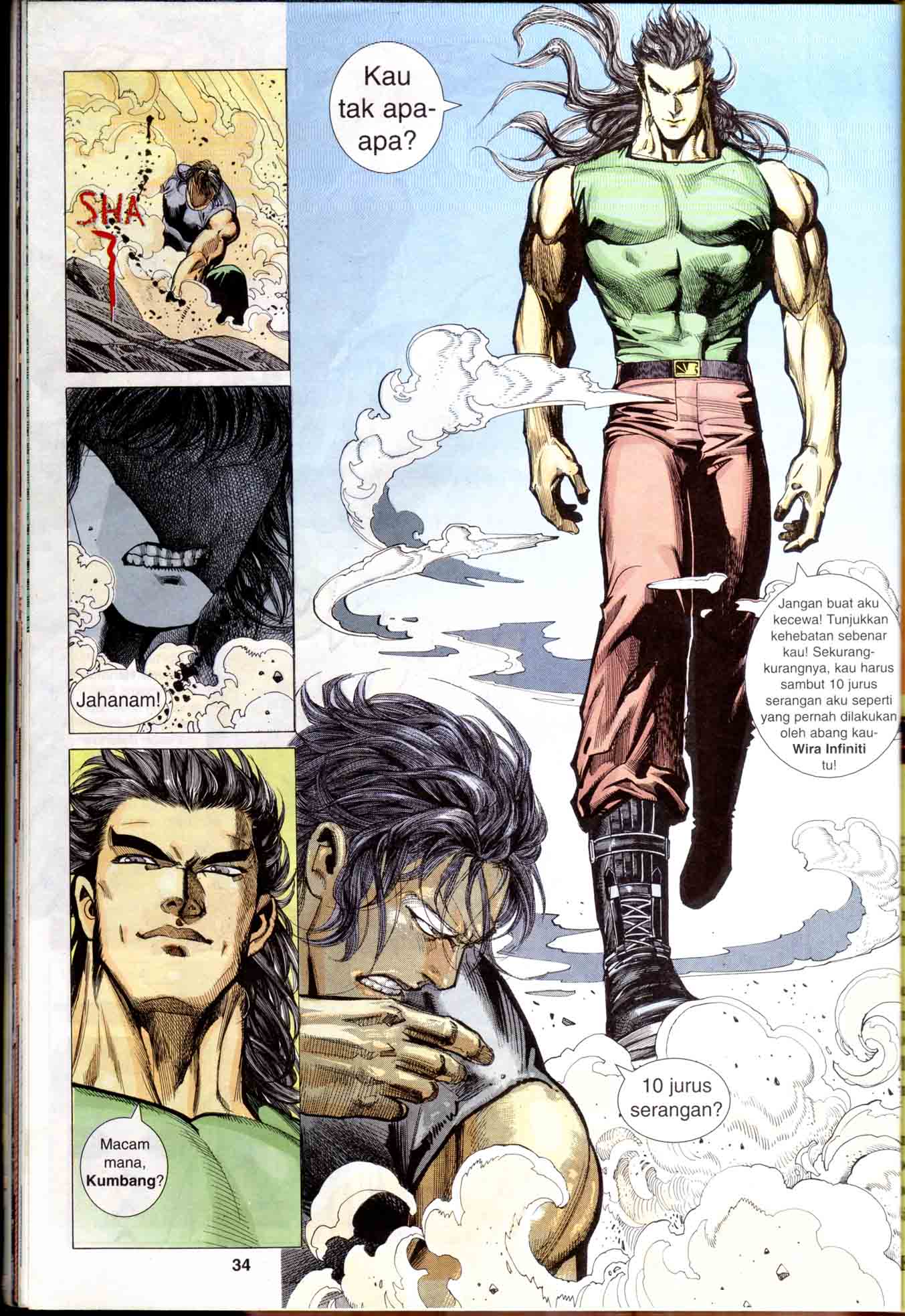 Wira Tunggal Generasi 1: Chapter 21 - Page 34