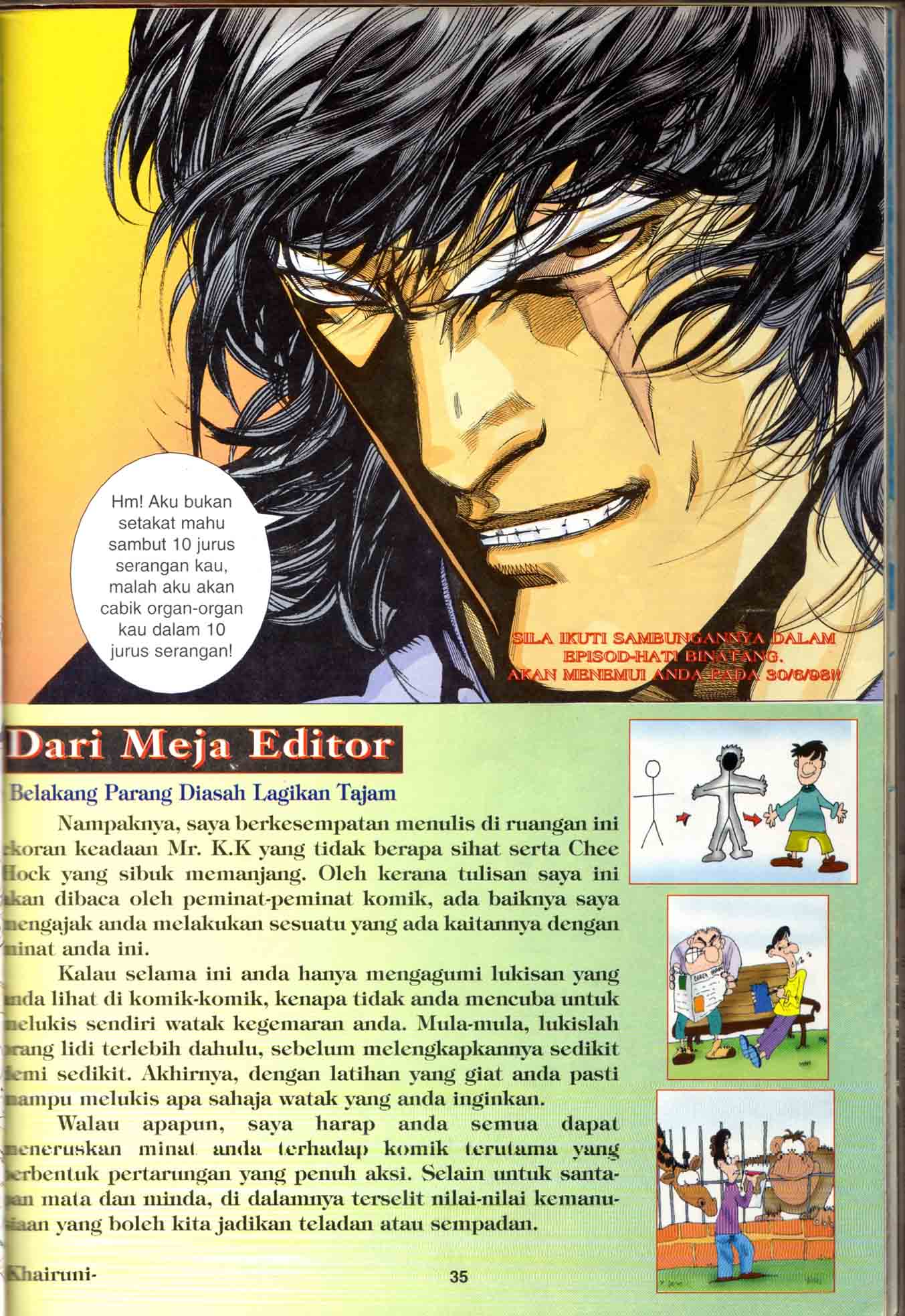 Wira Tunggal Generasi 1: Chapter 21 - Page 35