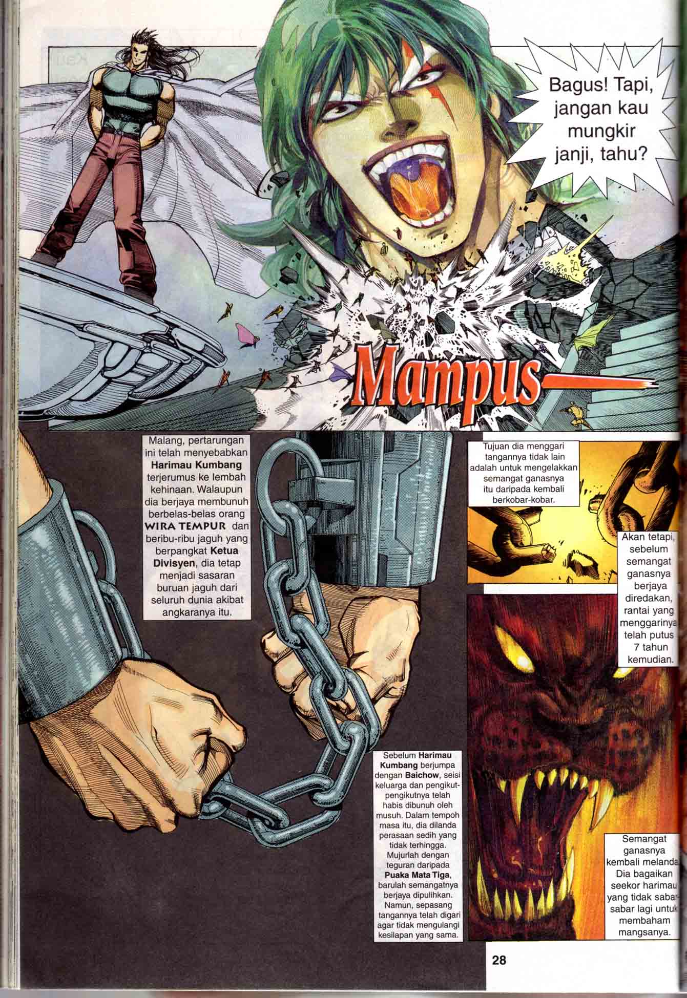 Wira Tunggal Generasi 1: Chapter 22 - Page 29