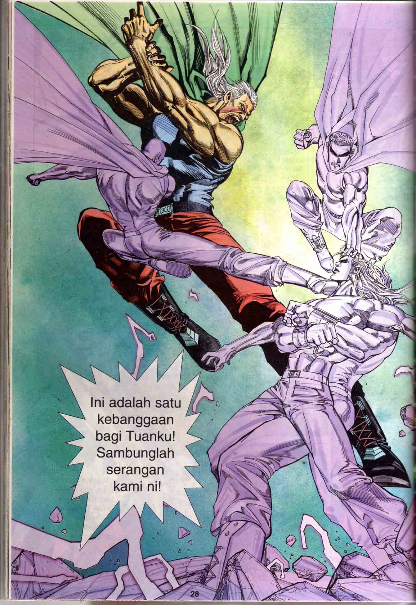 Wira Tunggal Generasi 1: Chapter 23 - Page 28