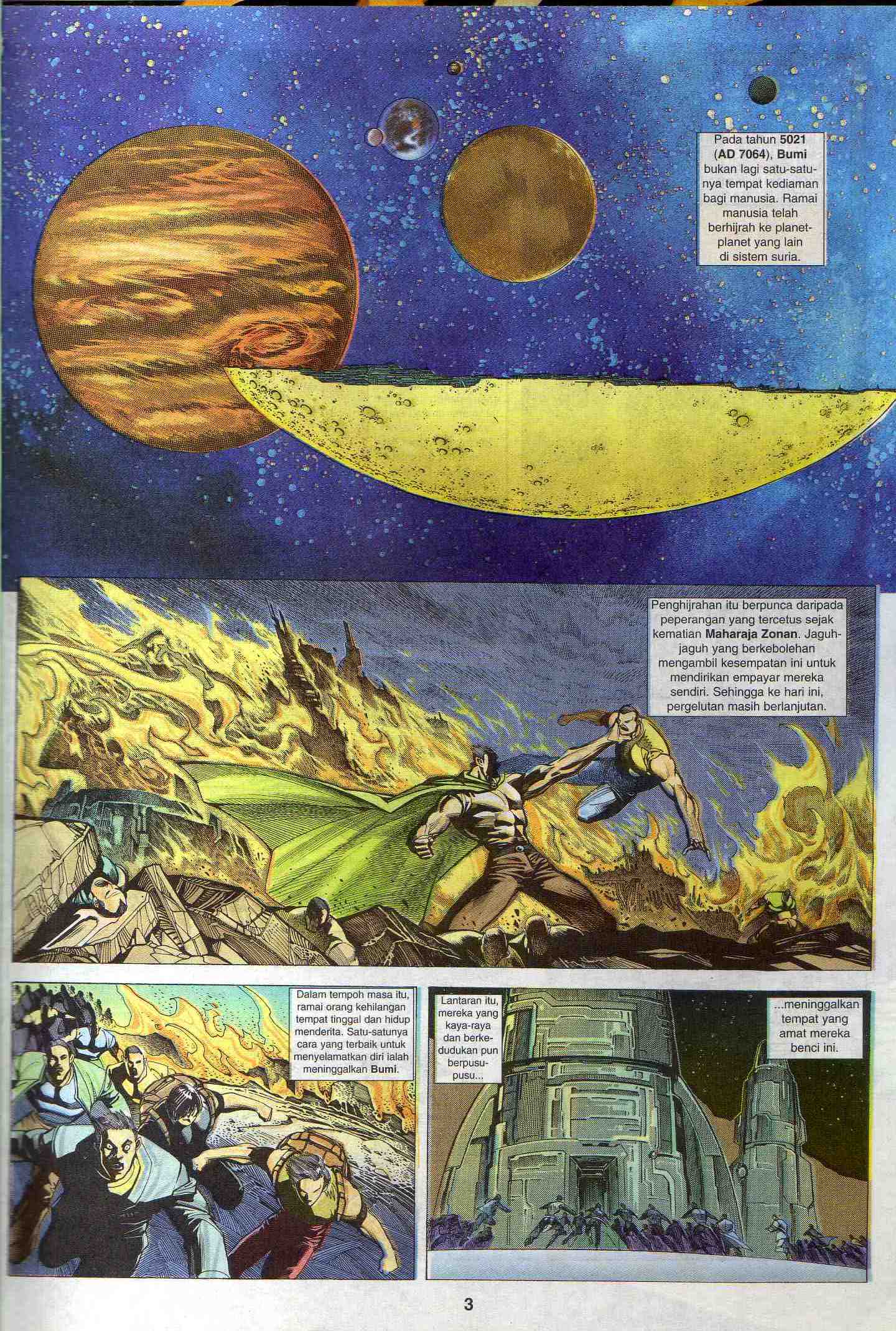 Wira Tunggal Generasi 1: Chapter 33 - Page 3