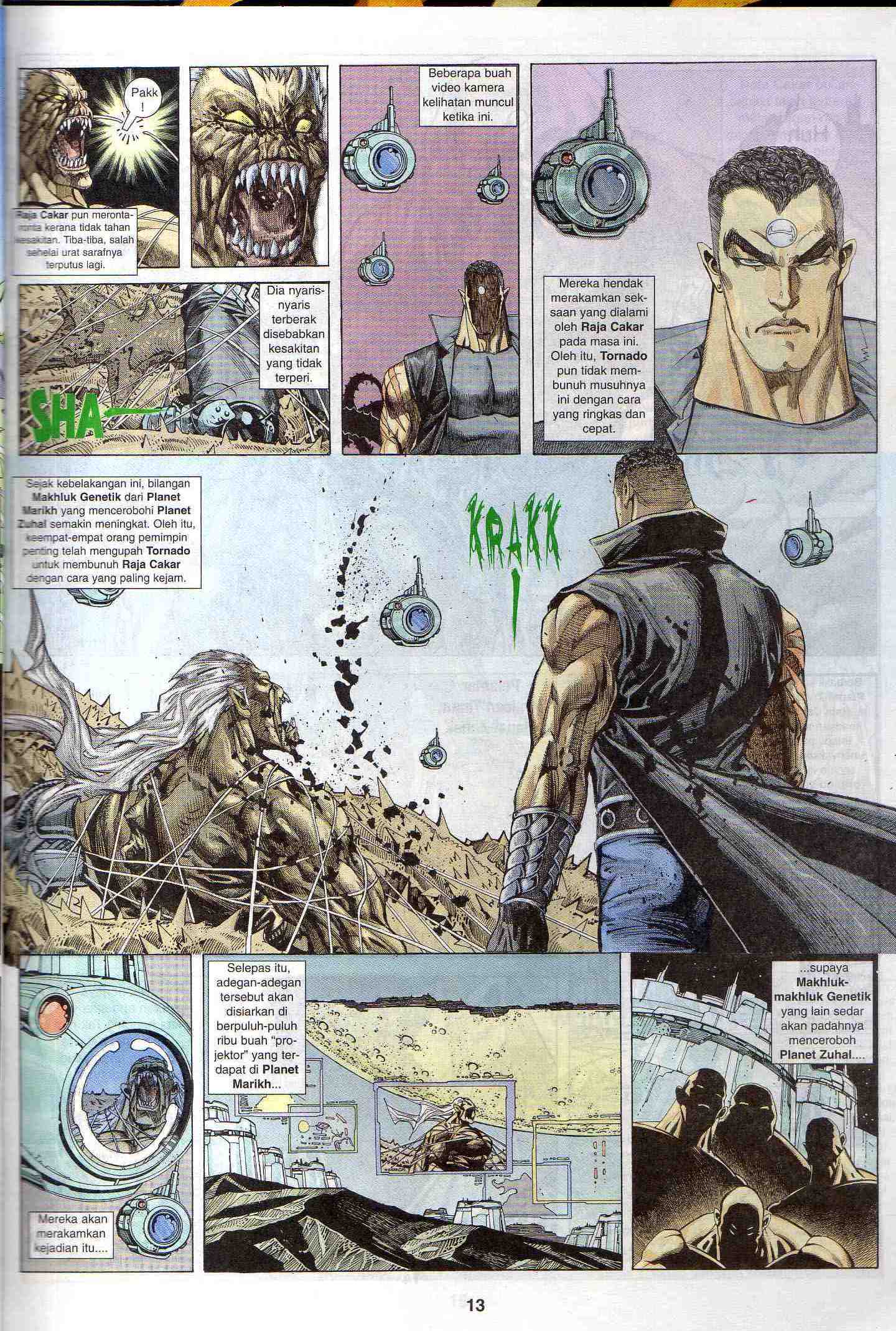 Wira Tunggal Generasi 1: Chapter 33 - Page 13