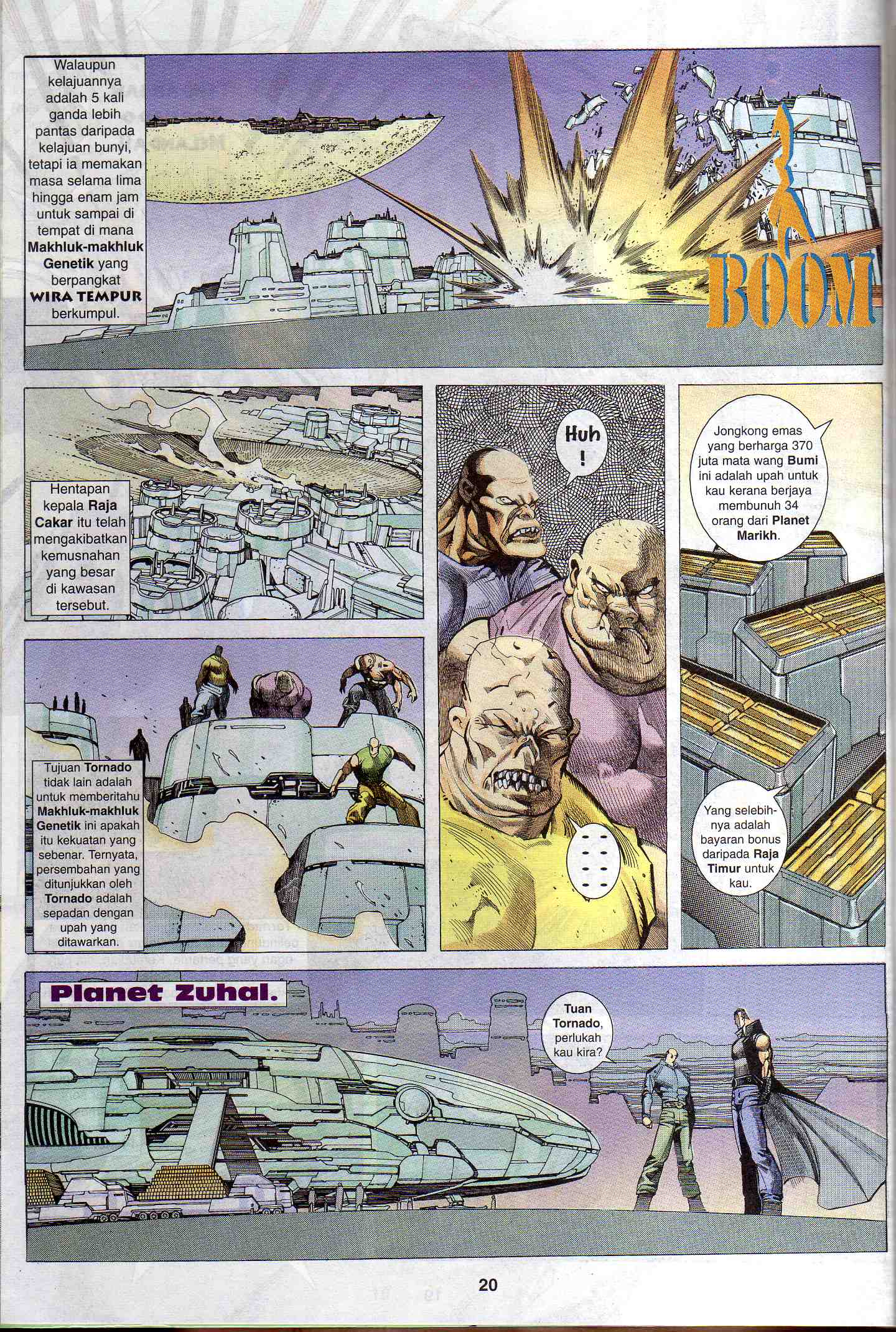 Wira Tunggal Generasi 1: Chapter 33 - Page 20