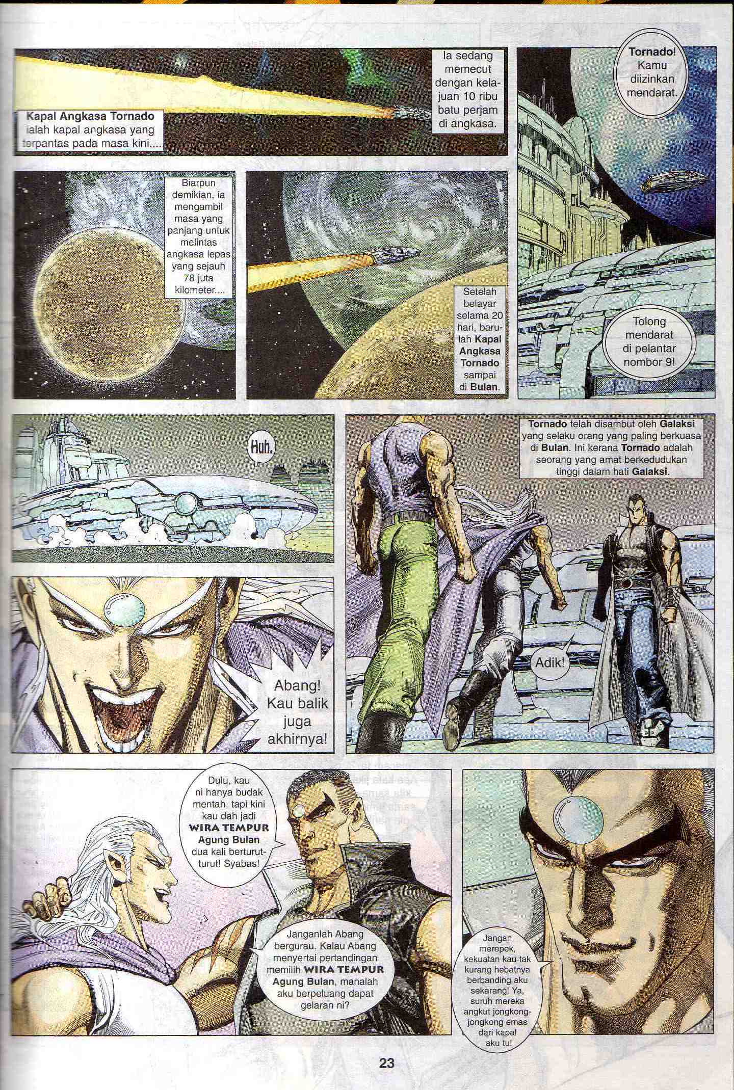 Wira Tunggal Generasi 1: Chapter 33 - Page 23