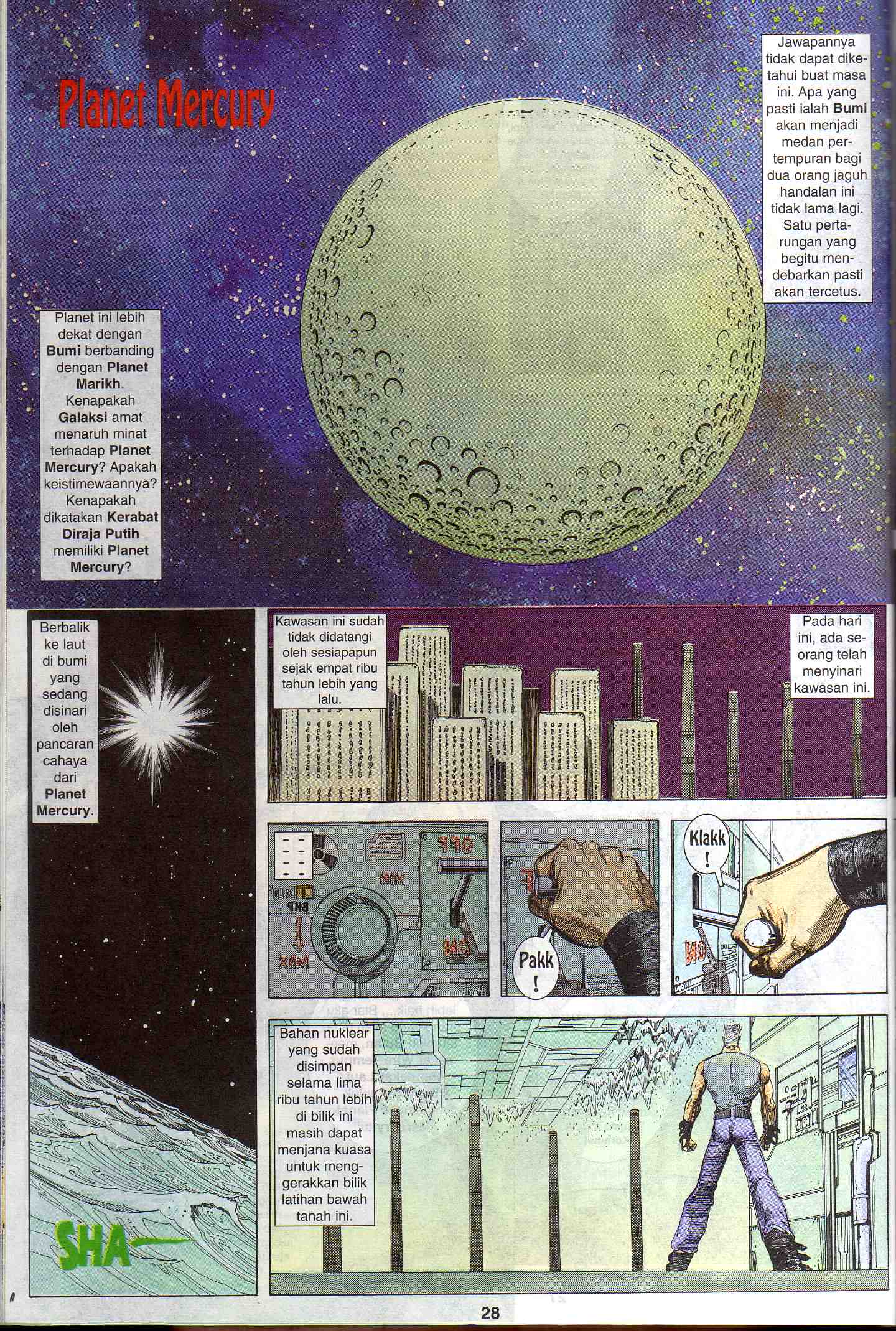 Wira Tunggal Generasi 1: Chapter 33 - Page 28