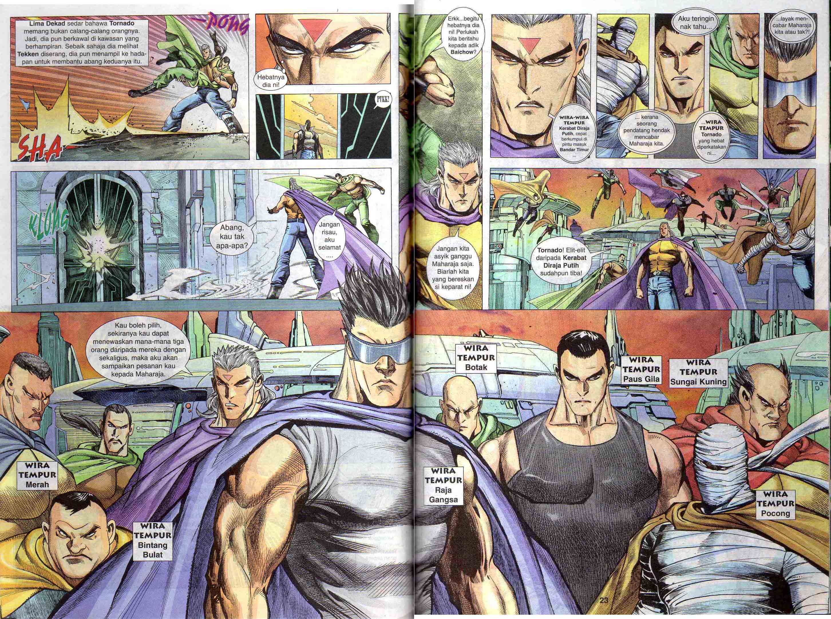 Wira Tunggal Generasi 1: Chapter 35 - Page 23