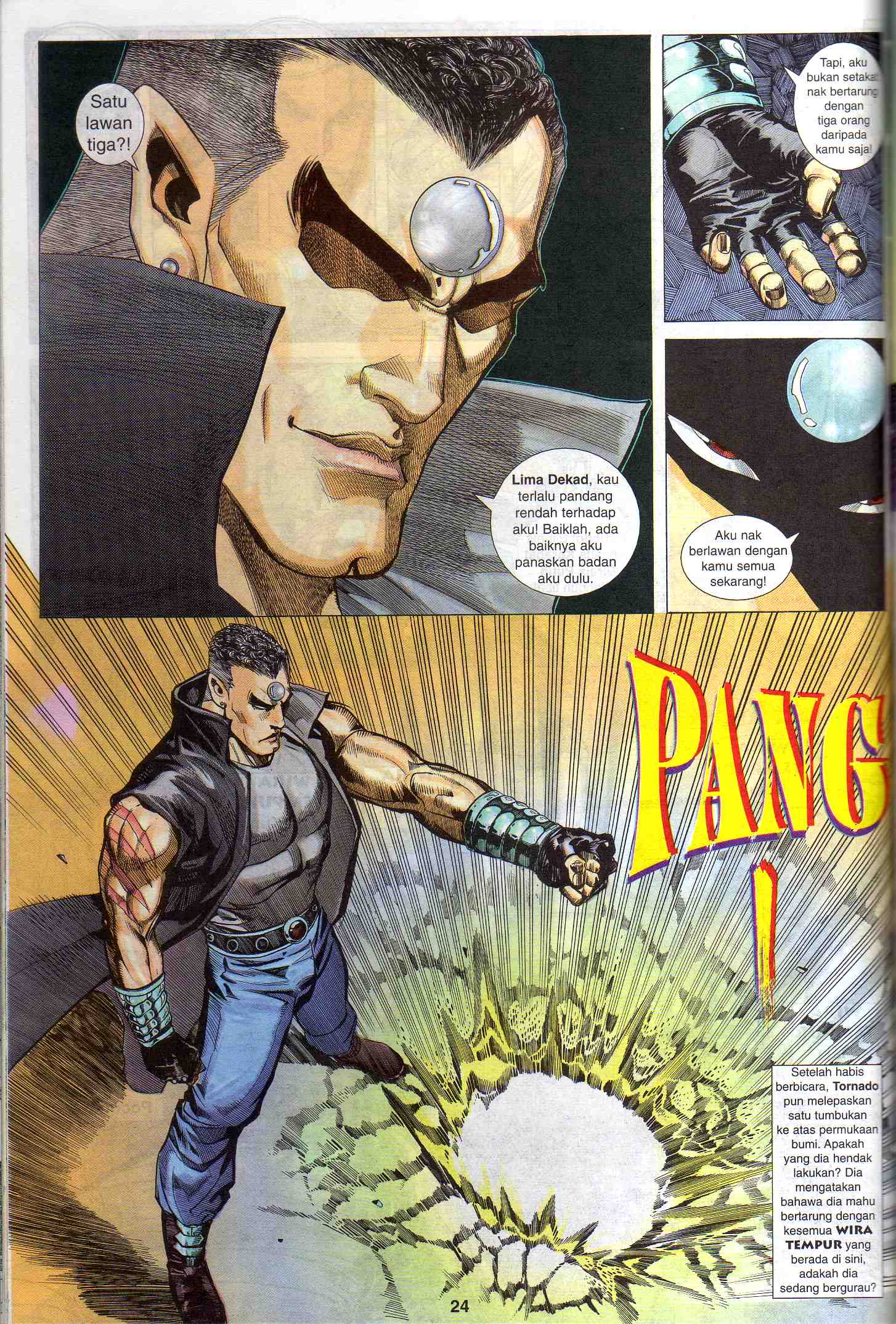 Wira Tunggal Generasi 1: Chapter 35 - Page 24