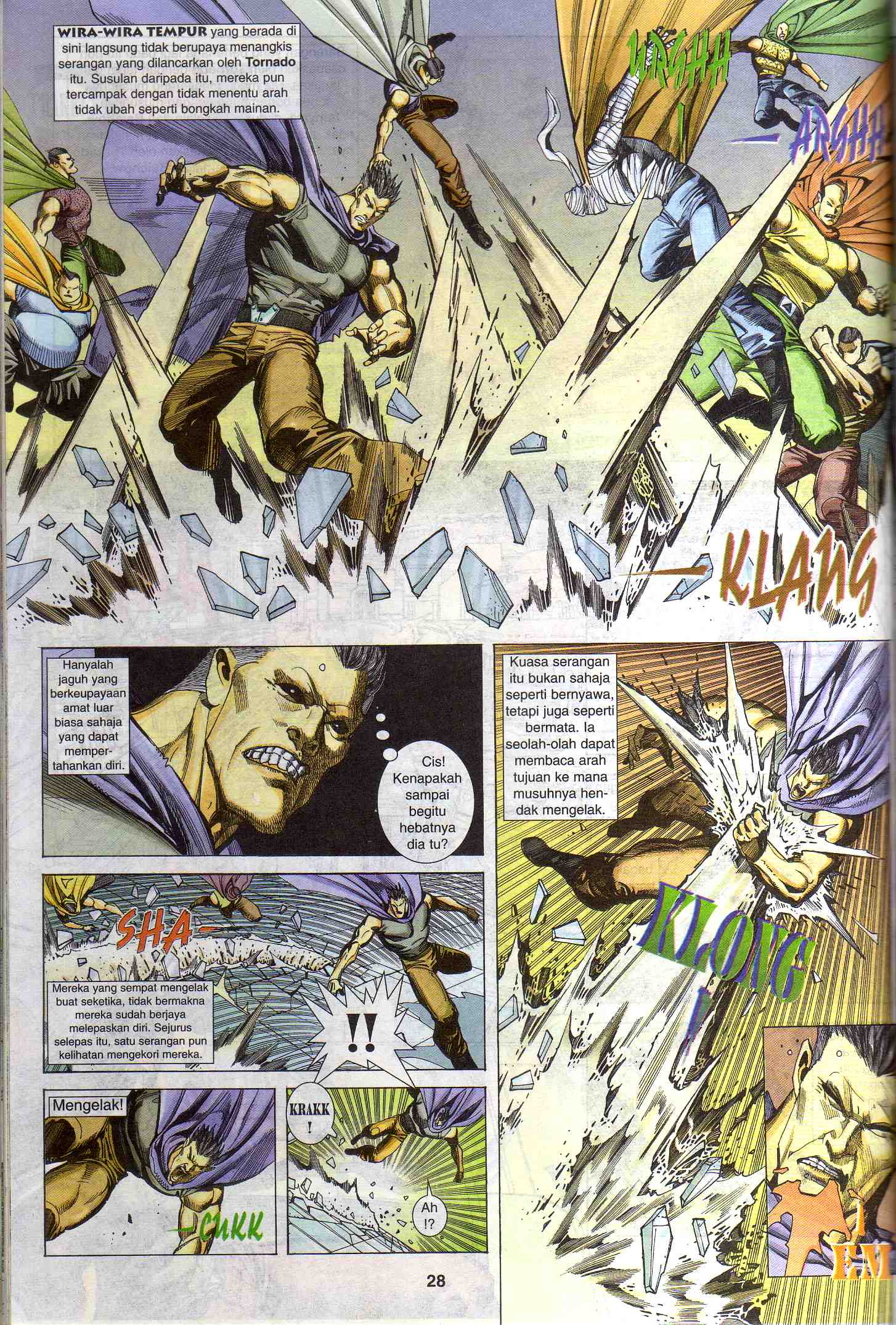 Wira Tunggal Generasi 1: Chapter 35 - Page 28