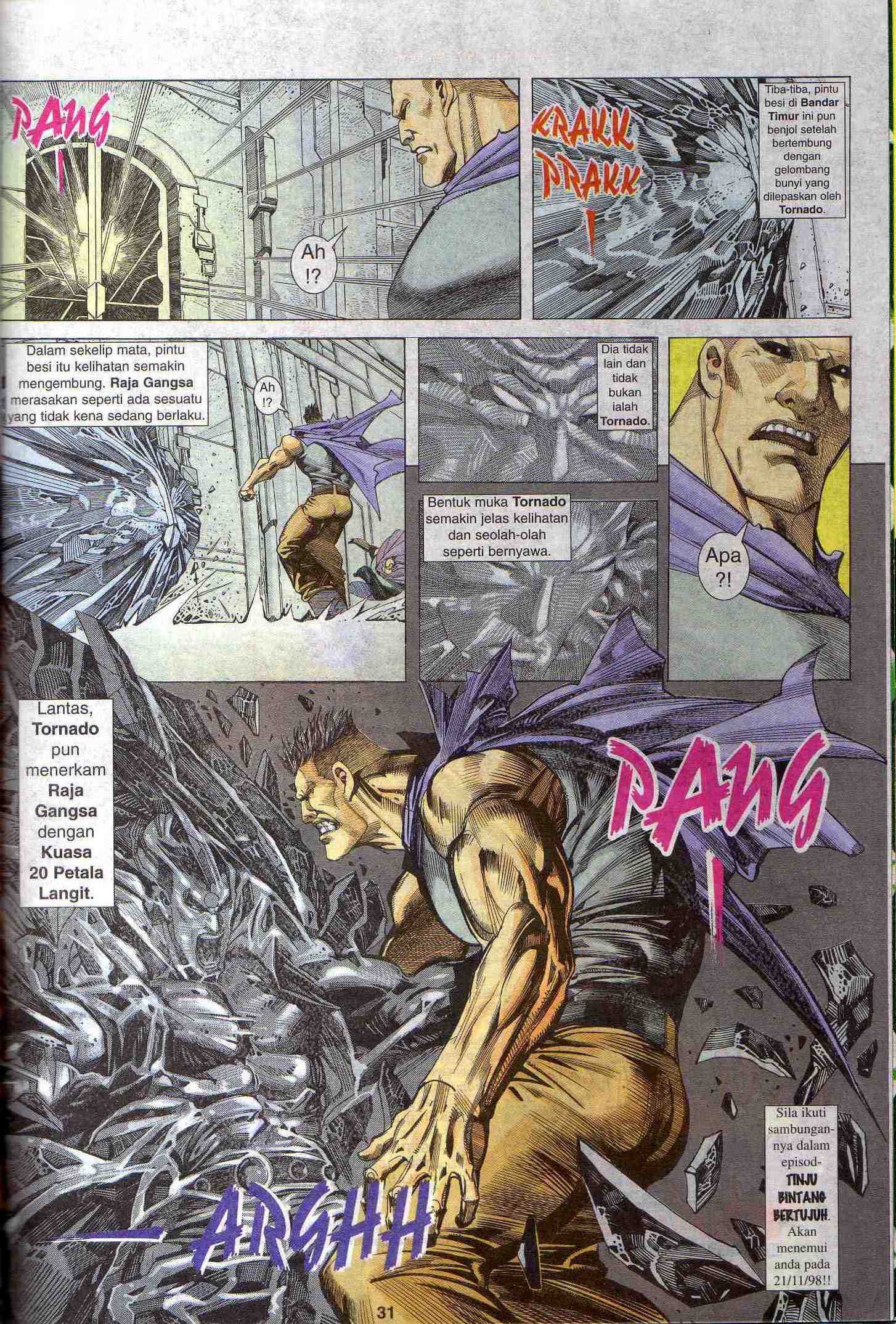 Wira Tunggal Generasi 1: Chapter 35 - Page 31