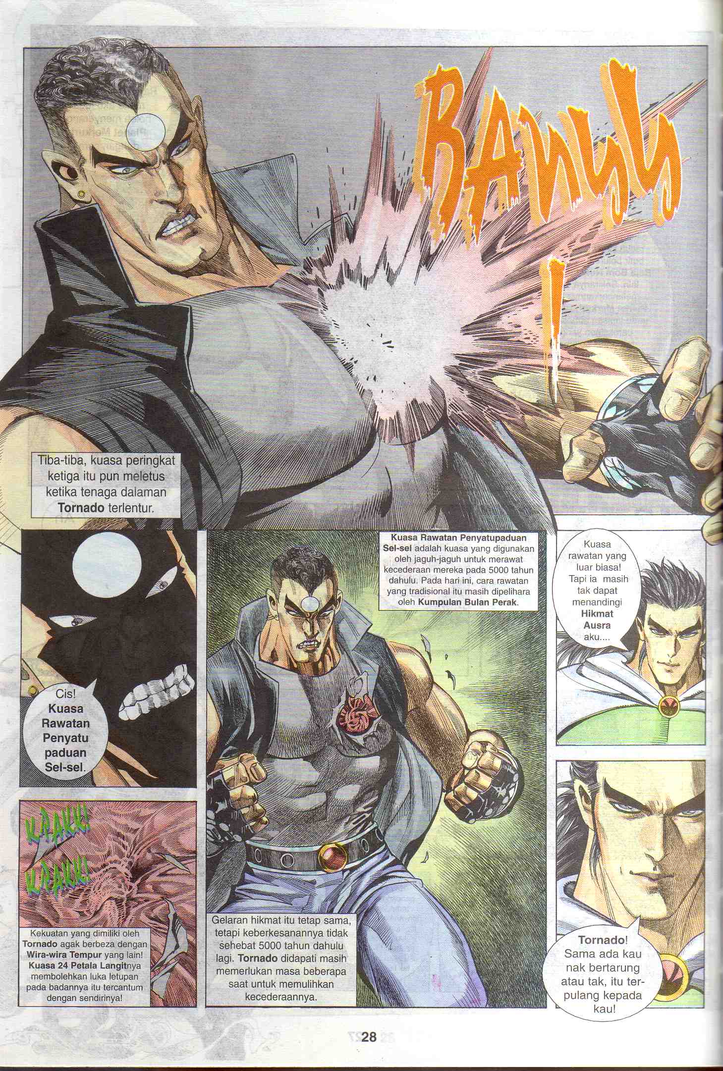 Wira Tunggal Generasi 1: Chapter 36 - Page 28