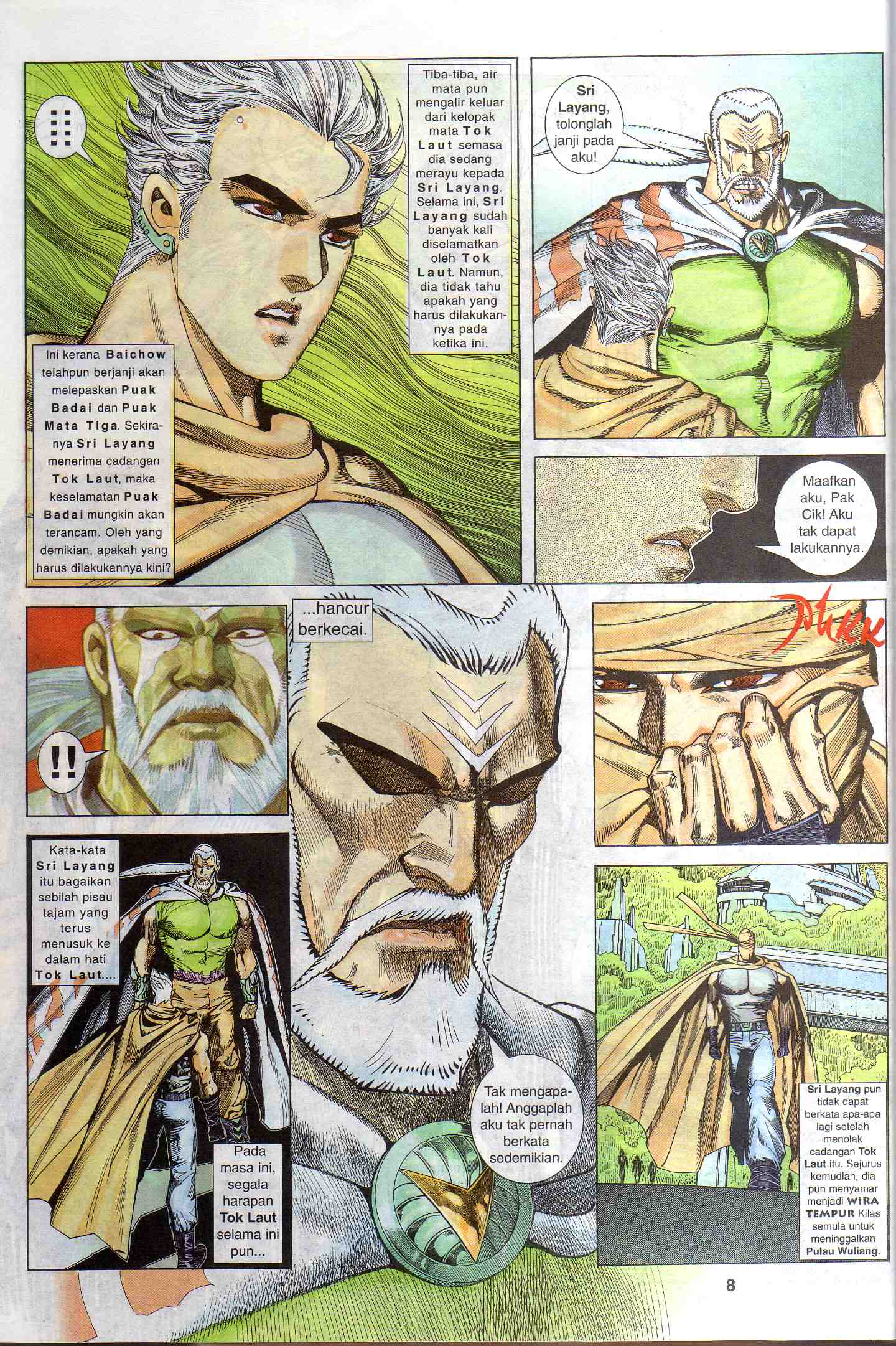 Wira Tunggal Generasi 1: Chapter 37 - Page 8